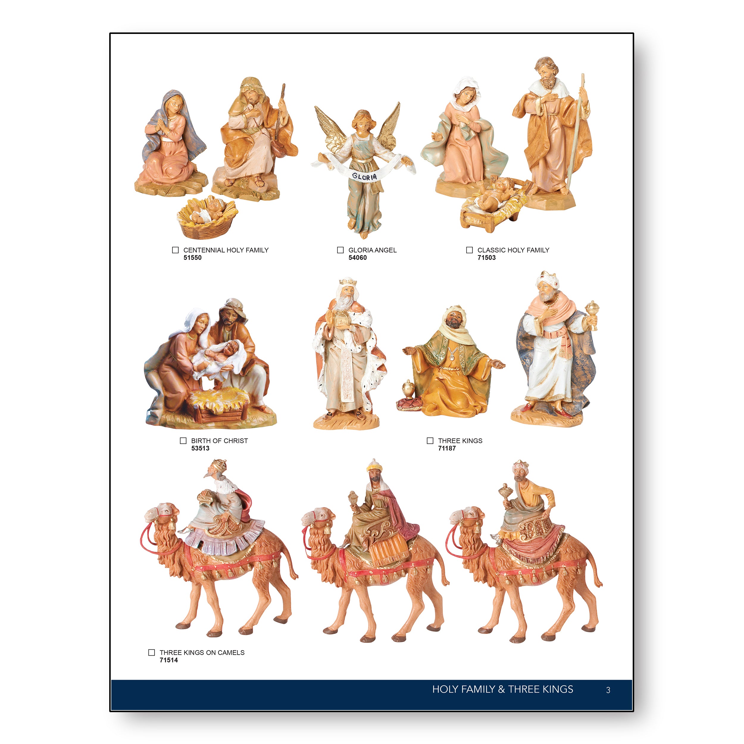 Fontanini 5" Figure Directory - Collector’s Guide