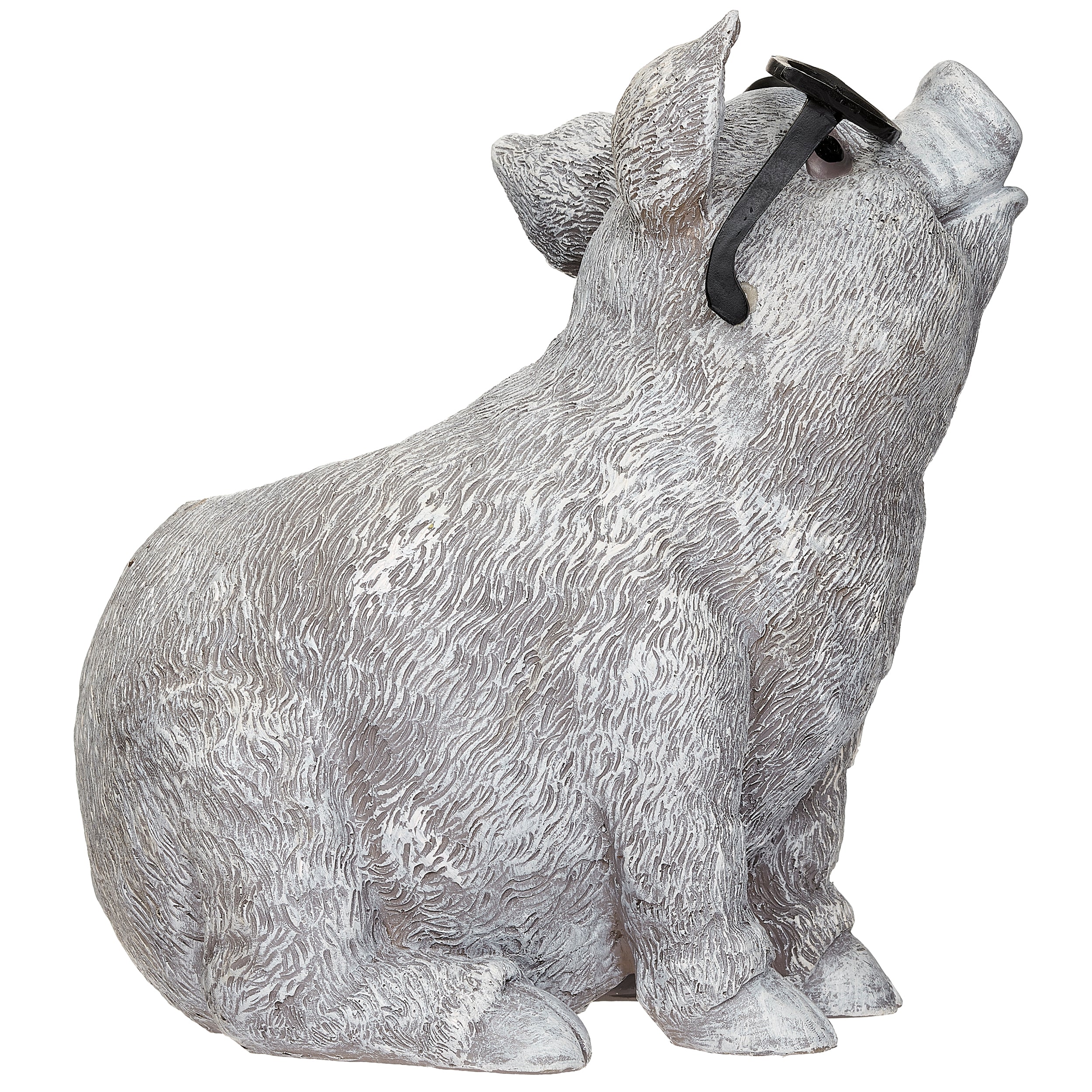 Pudgy Pals Pig with Glasses Planter