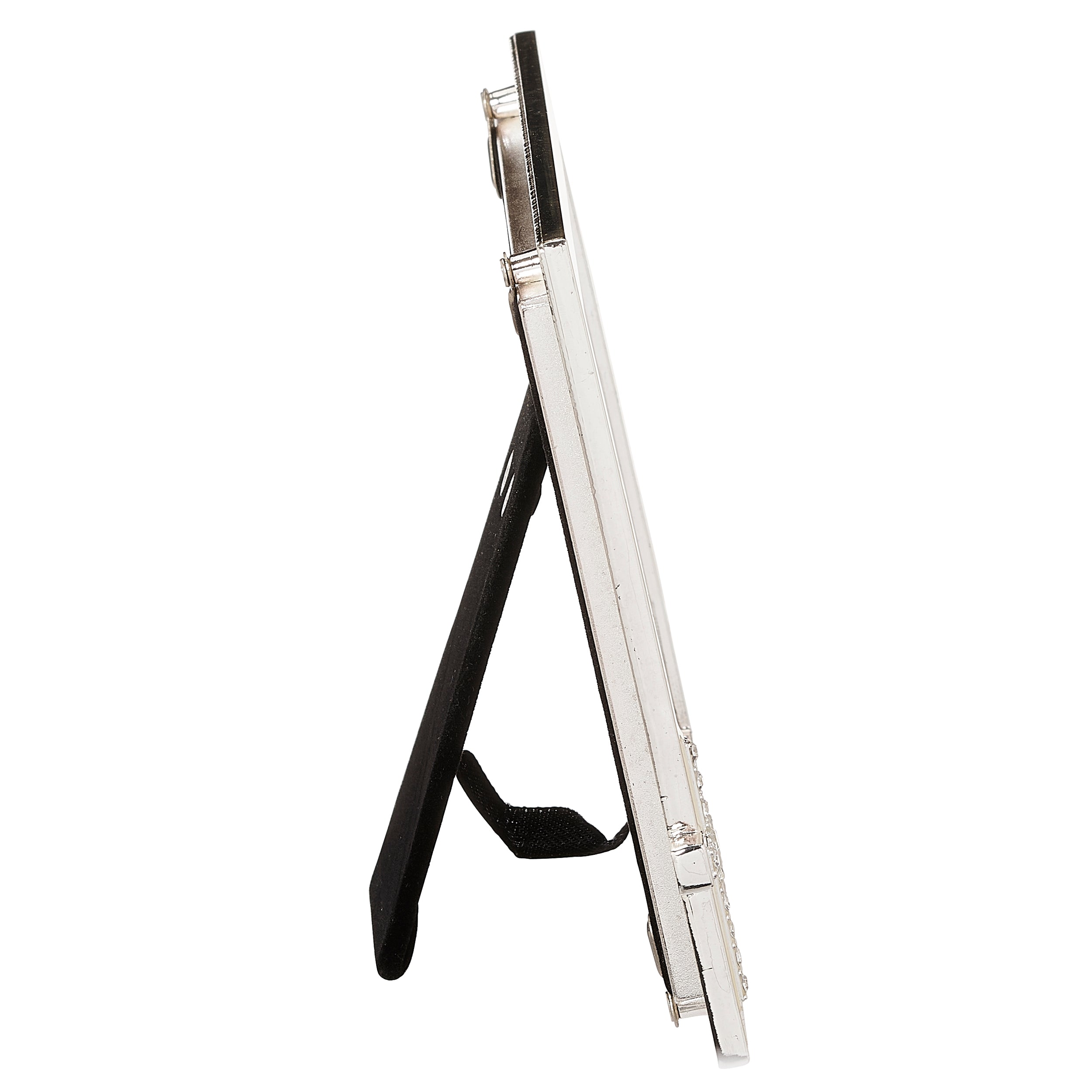 Caroline Collection Ivory Baptism Frame with Crystal Cross