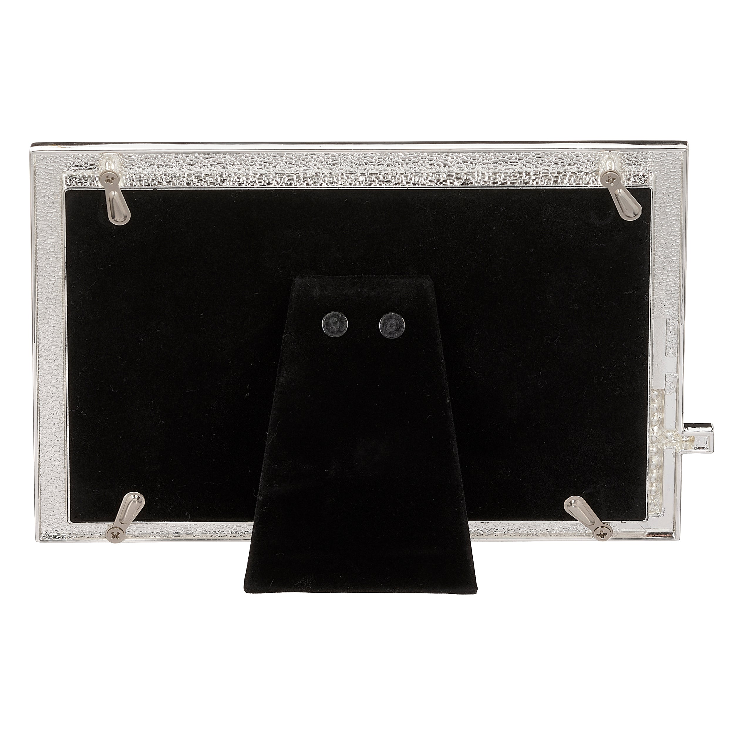 Caroline Collection Confirmation Frame with Rhinestone Cross