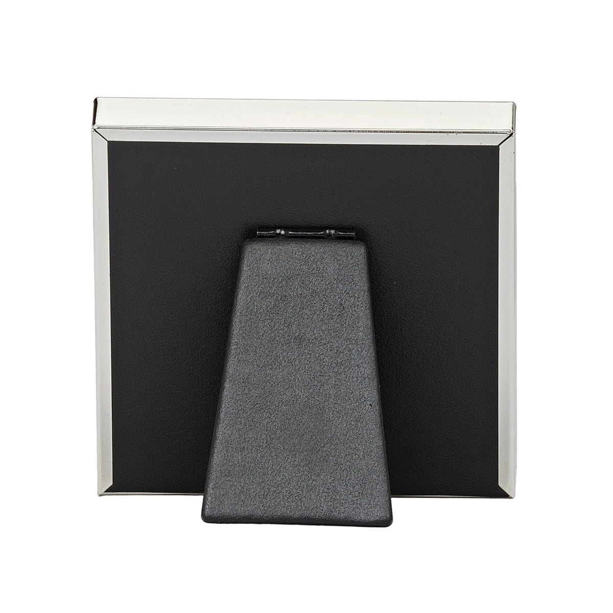 Back view of Caroline Collection Family Is Forever Picture Frame showing the black backing and tabletop easel stand