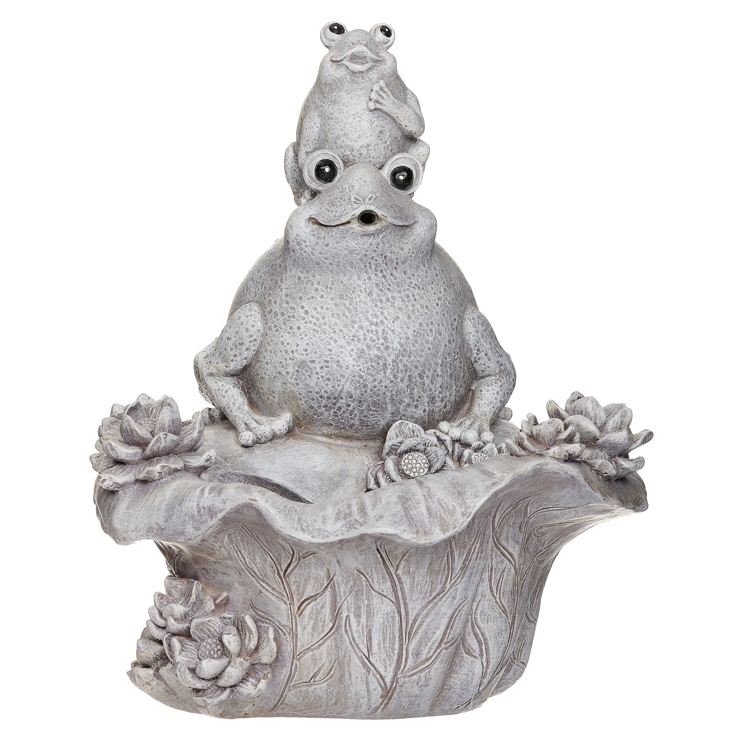 Pudgy Pals Frog Garden Fountain