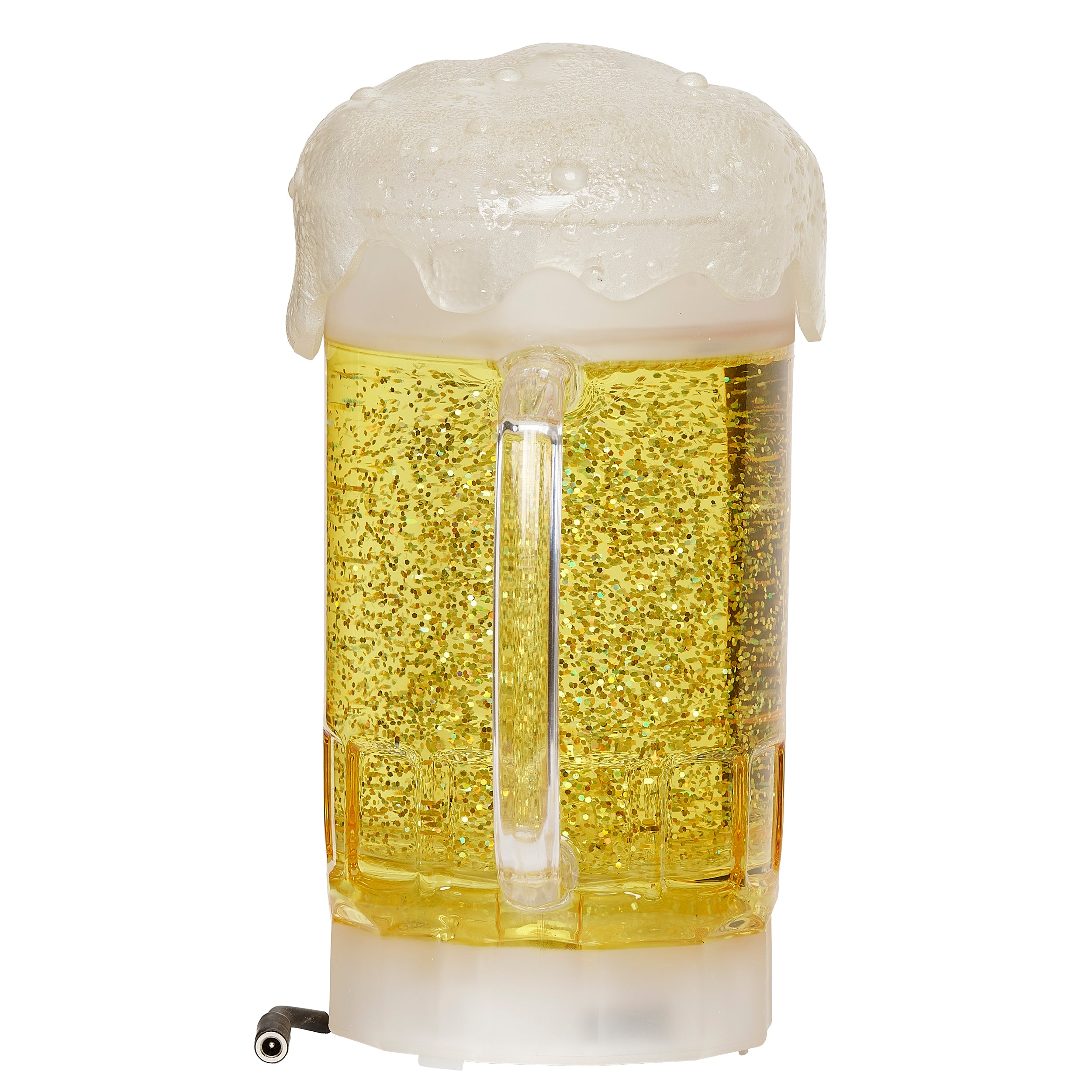 Lighted Swirl Beer Mug