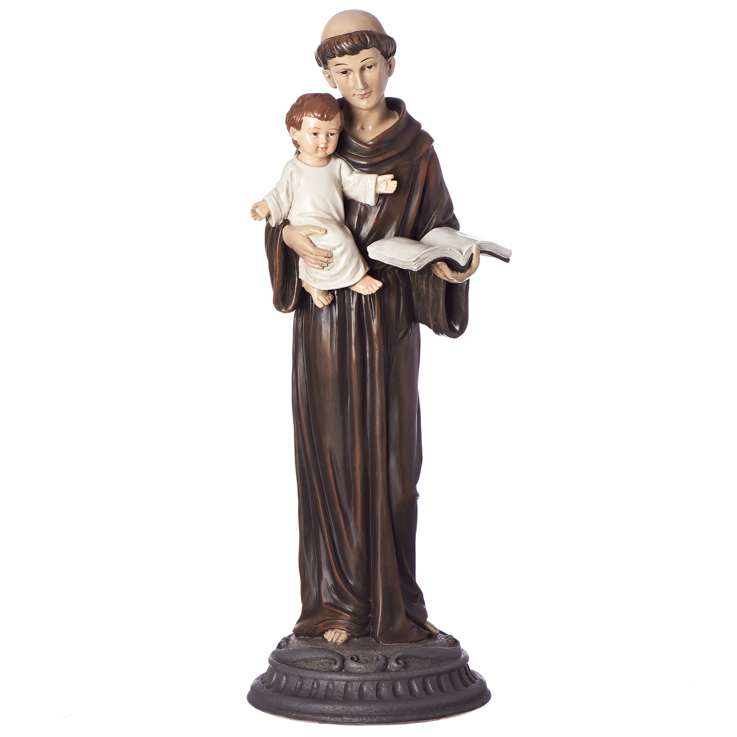 Distressed St. Anthony Figure