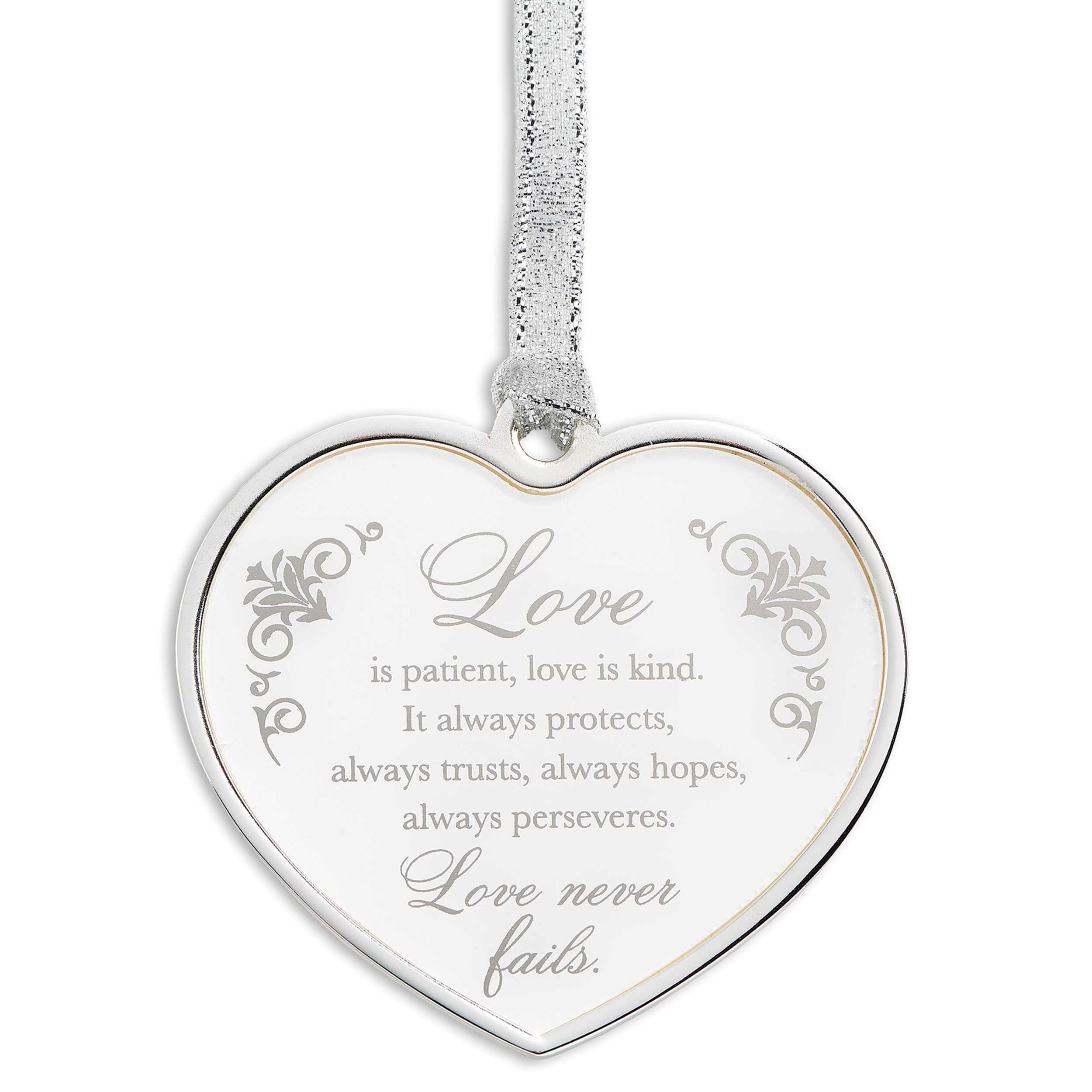 Caroline Collection Love Is Patient Ornament