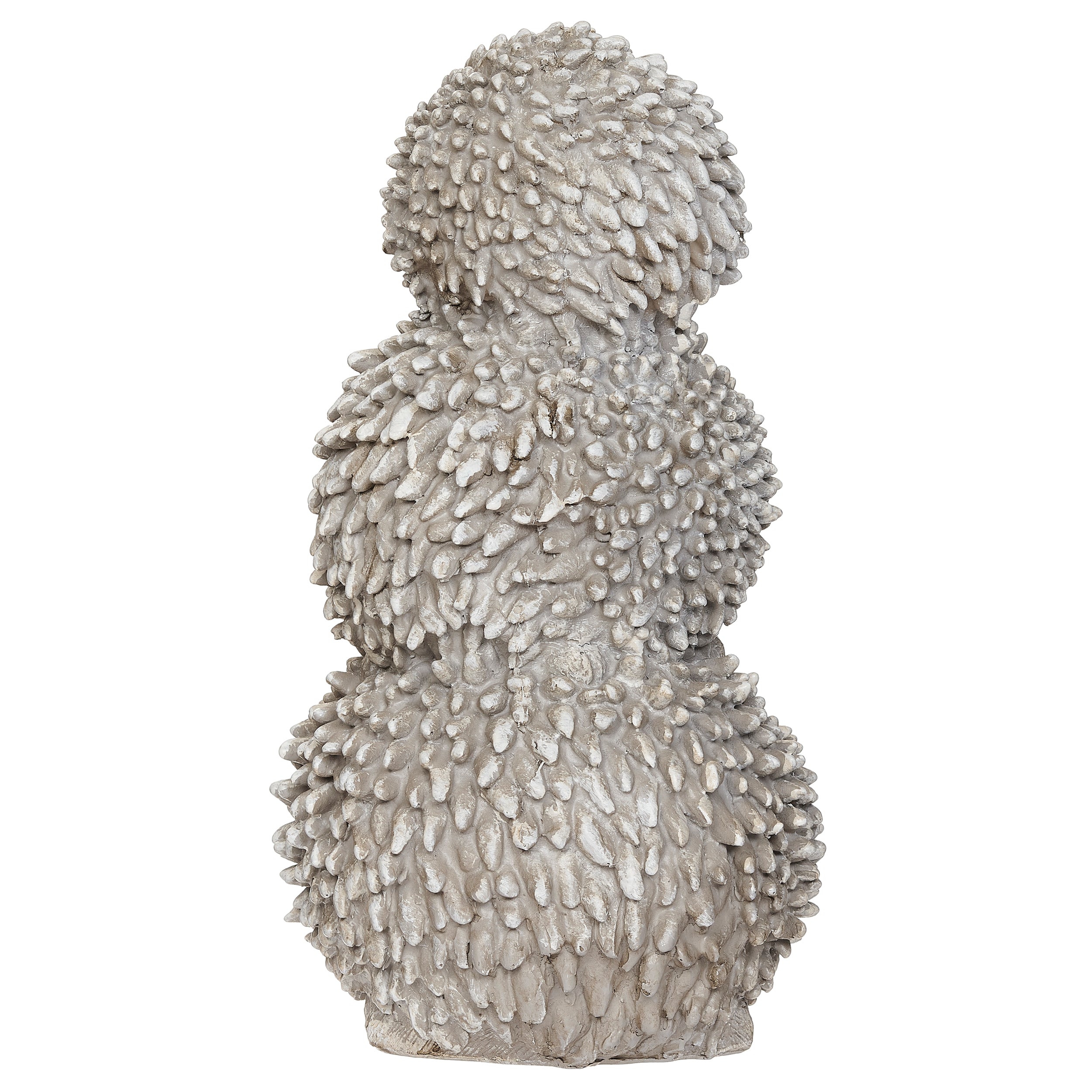 Pudgy Pals Stacked Hedgehog Family Garden Statue