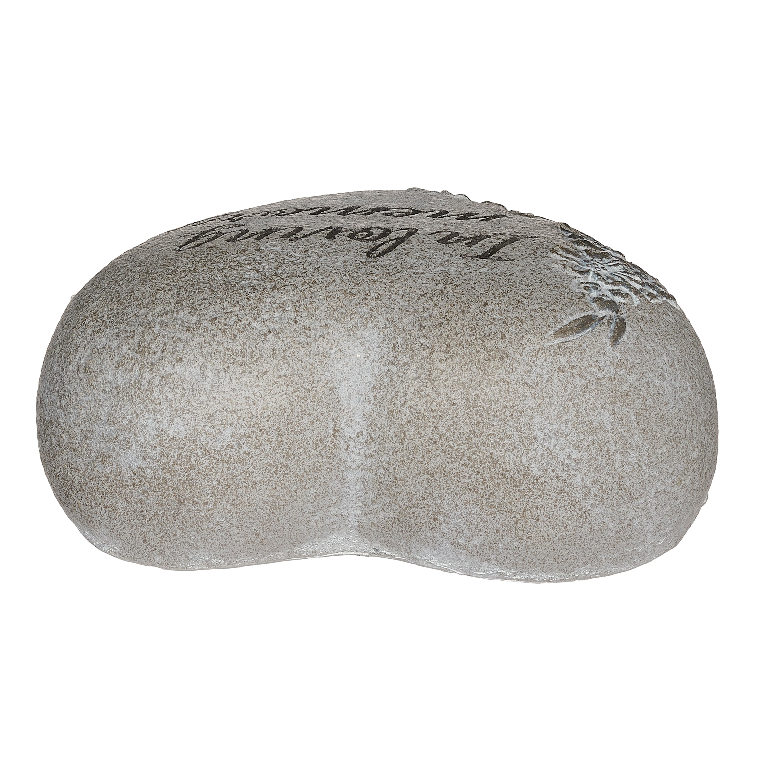 In Loving Memory Heart-Shaped Garden Stone