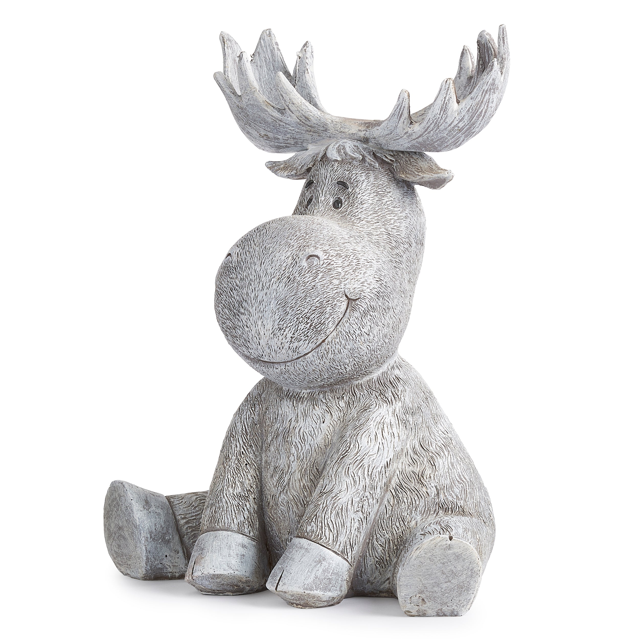 Pudgy Pals Moose Garden Statue