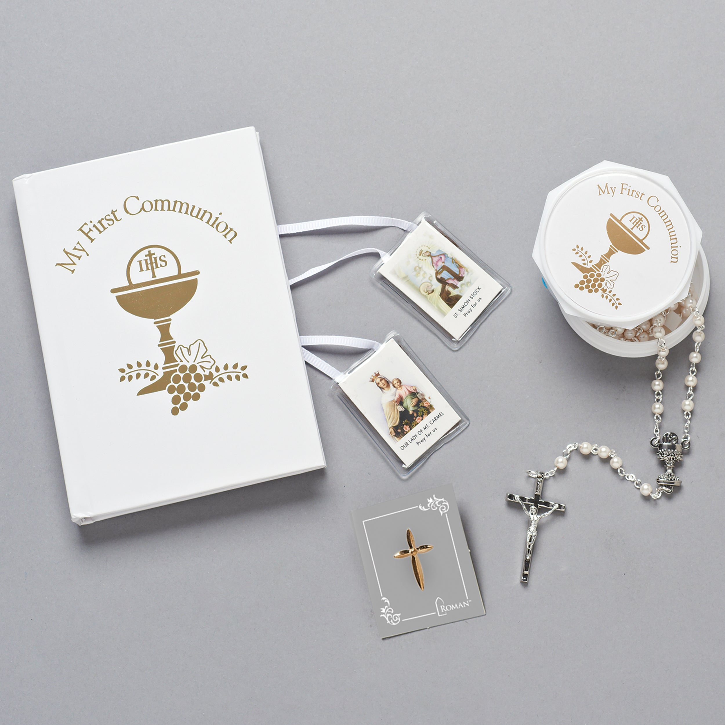 First Communion Box & Accessories 5-PC Set