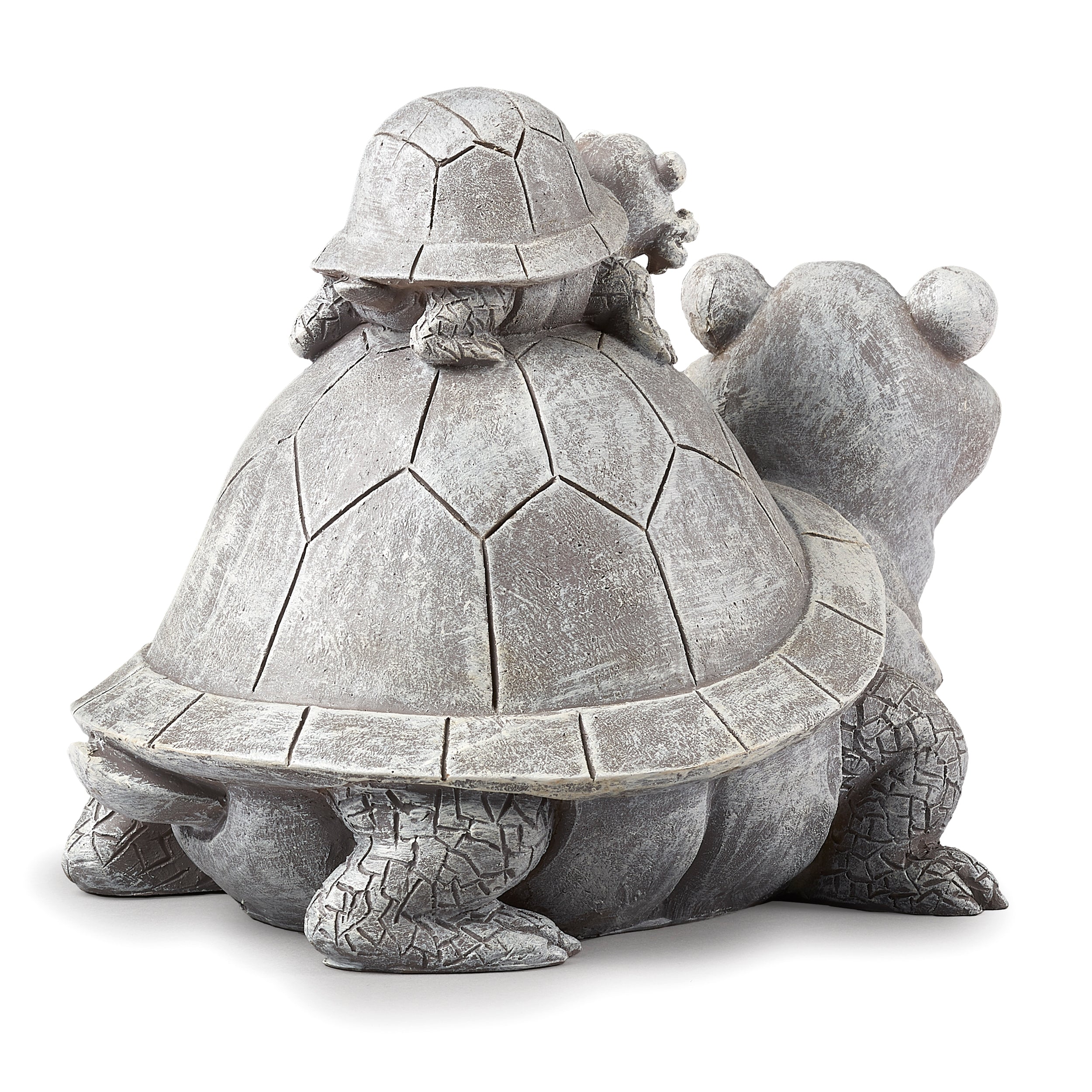 Pudgy Pals Mama Turtle & Baby Garden Statue