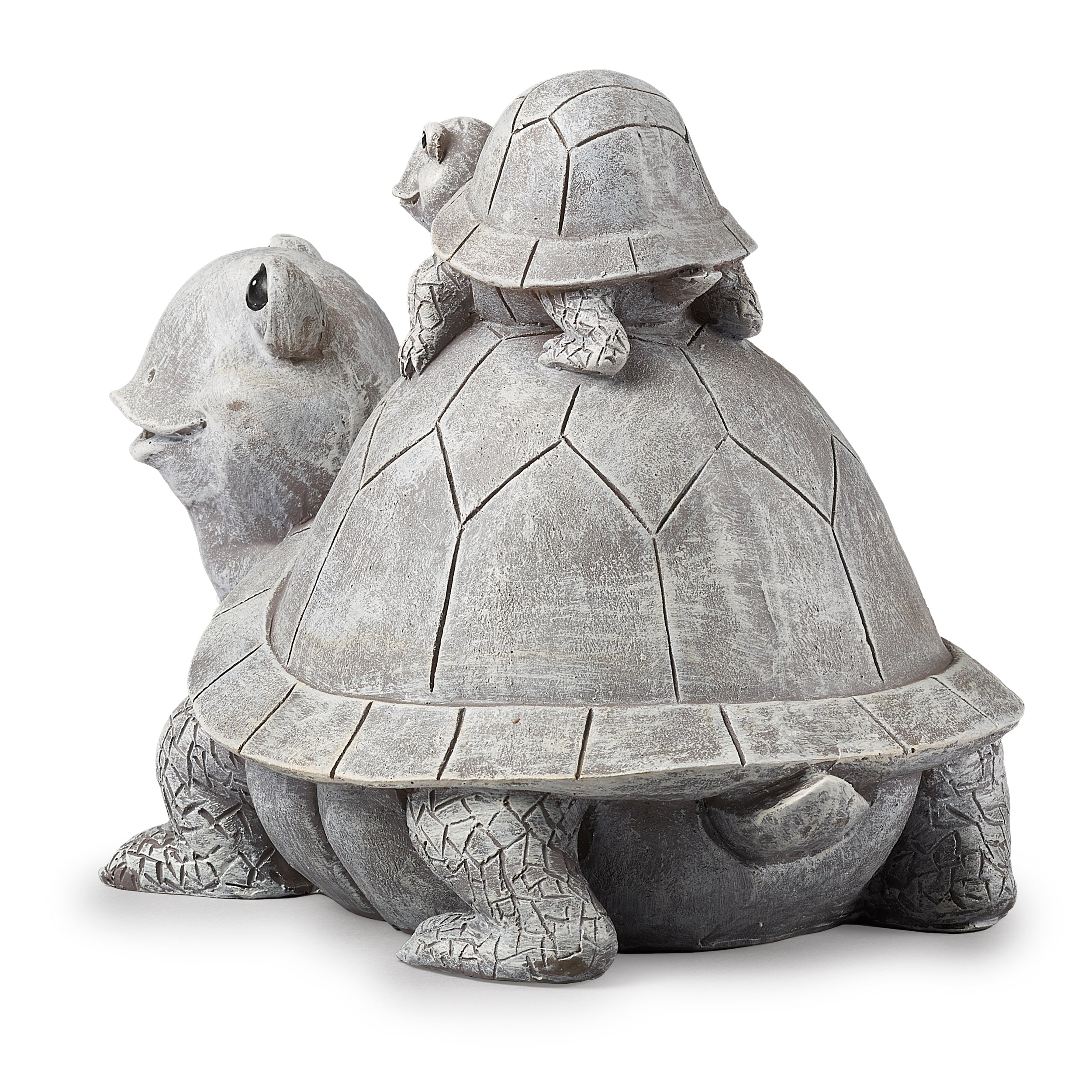Pudgy Pals Mama Turtle & Baby Garden Statue