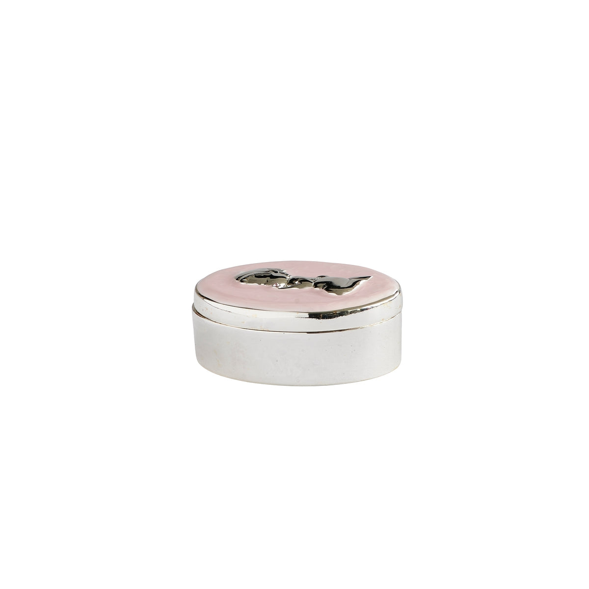 Caroline Collection Baby Keepsake Box pink side view