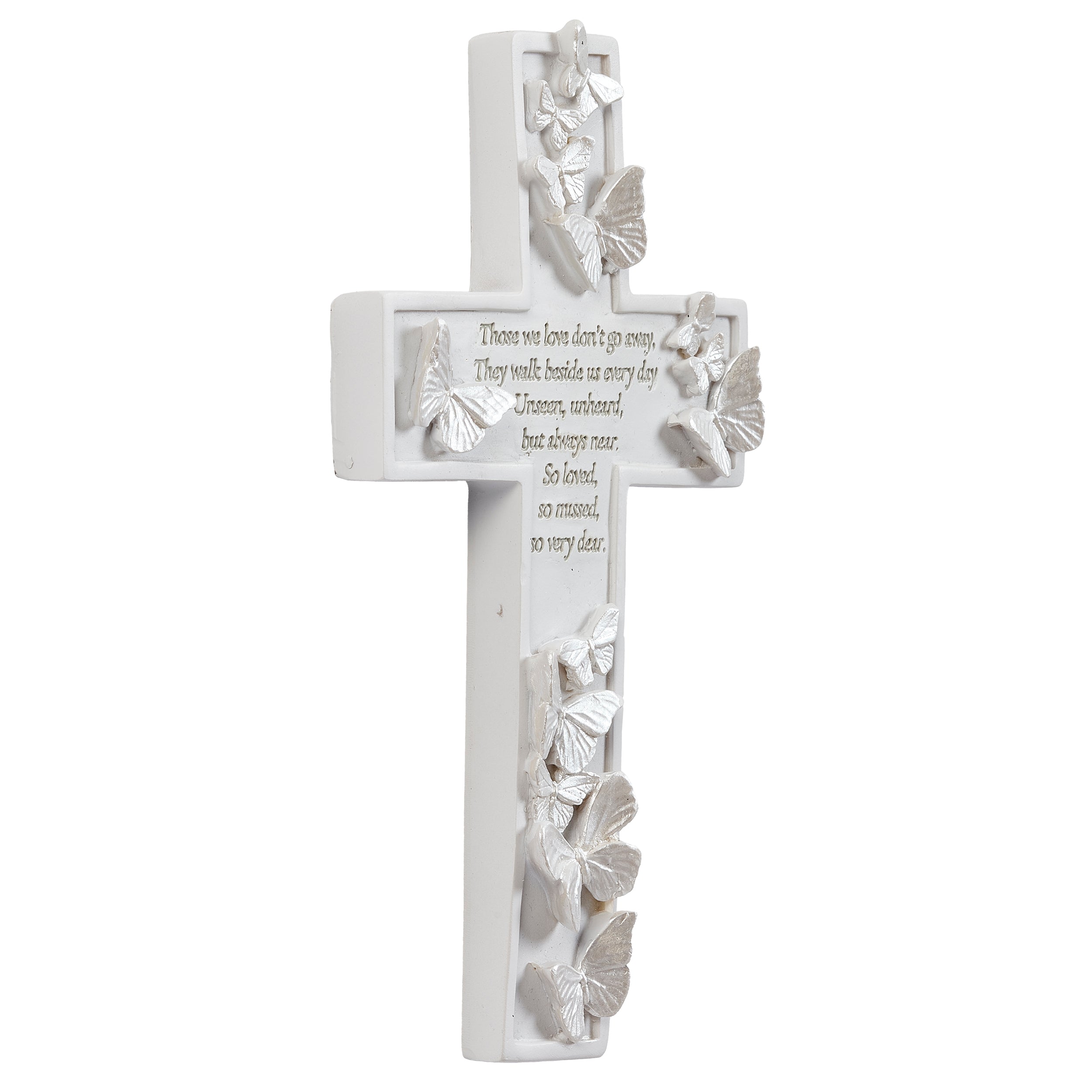 Butterfly Memorial Wall Cross