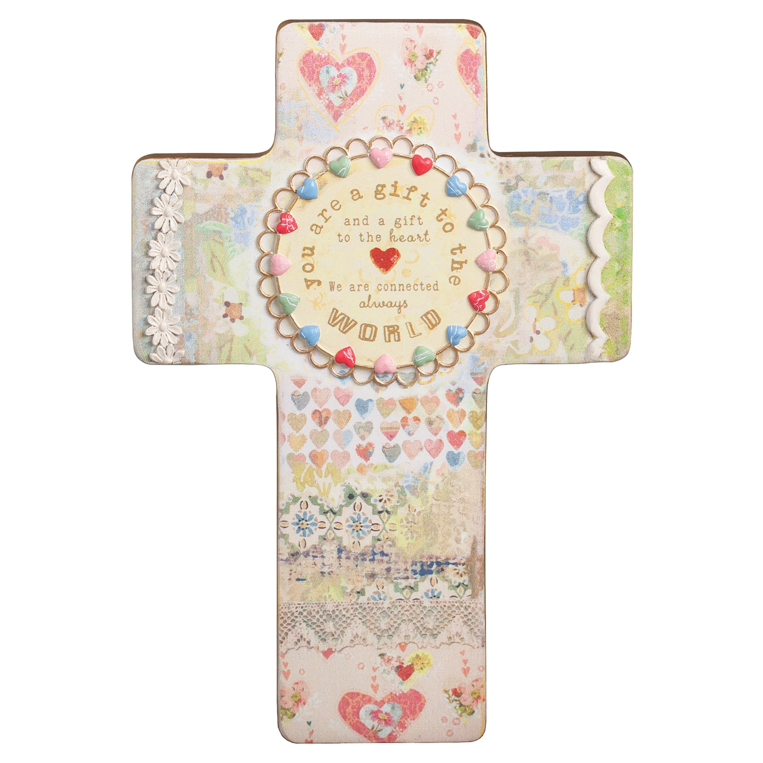 Colorful Wall Cross – Kelly Rae Roberts Collection