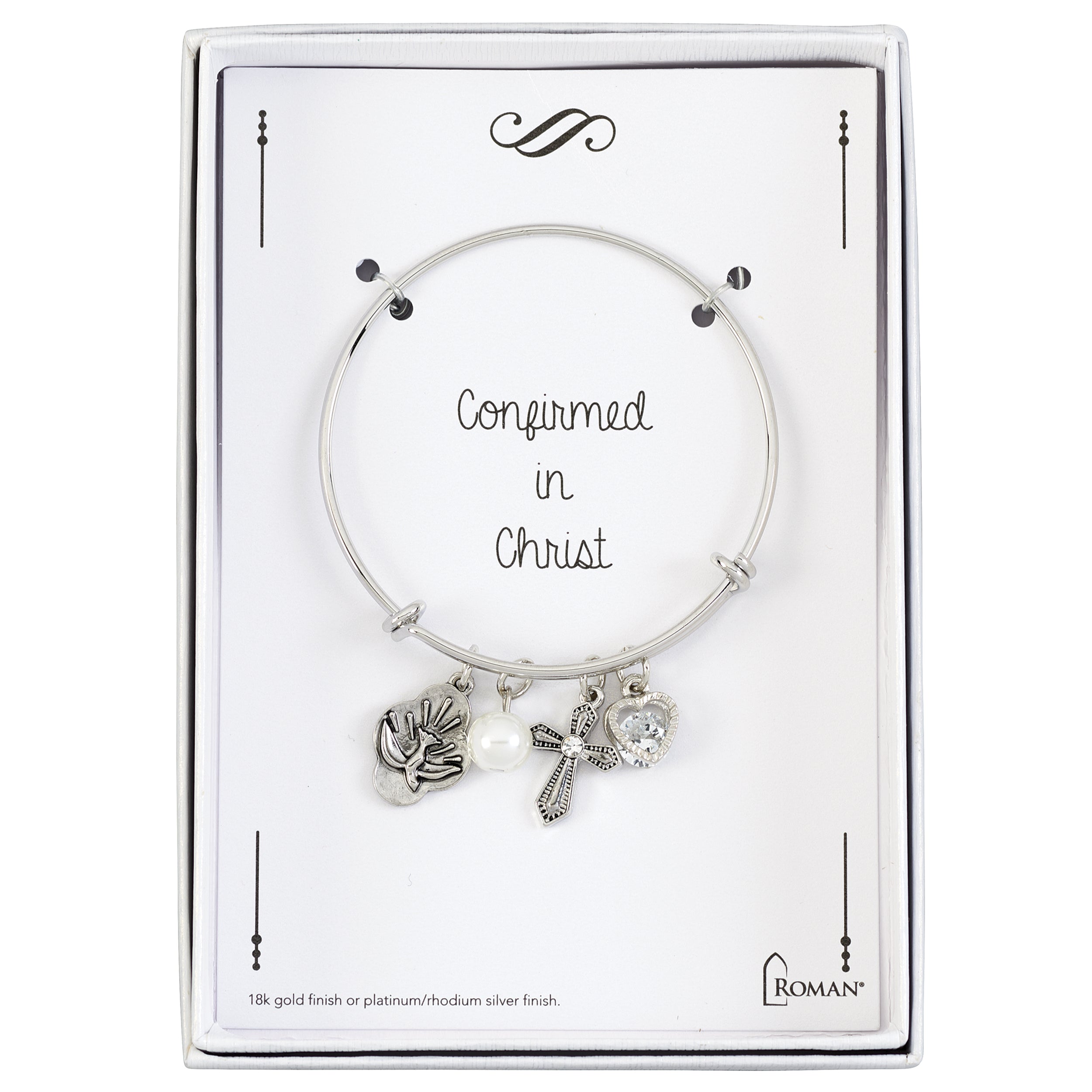 Confirmation Necklace – "Confirmed in Christ" Pendant