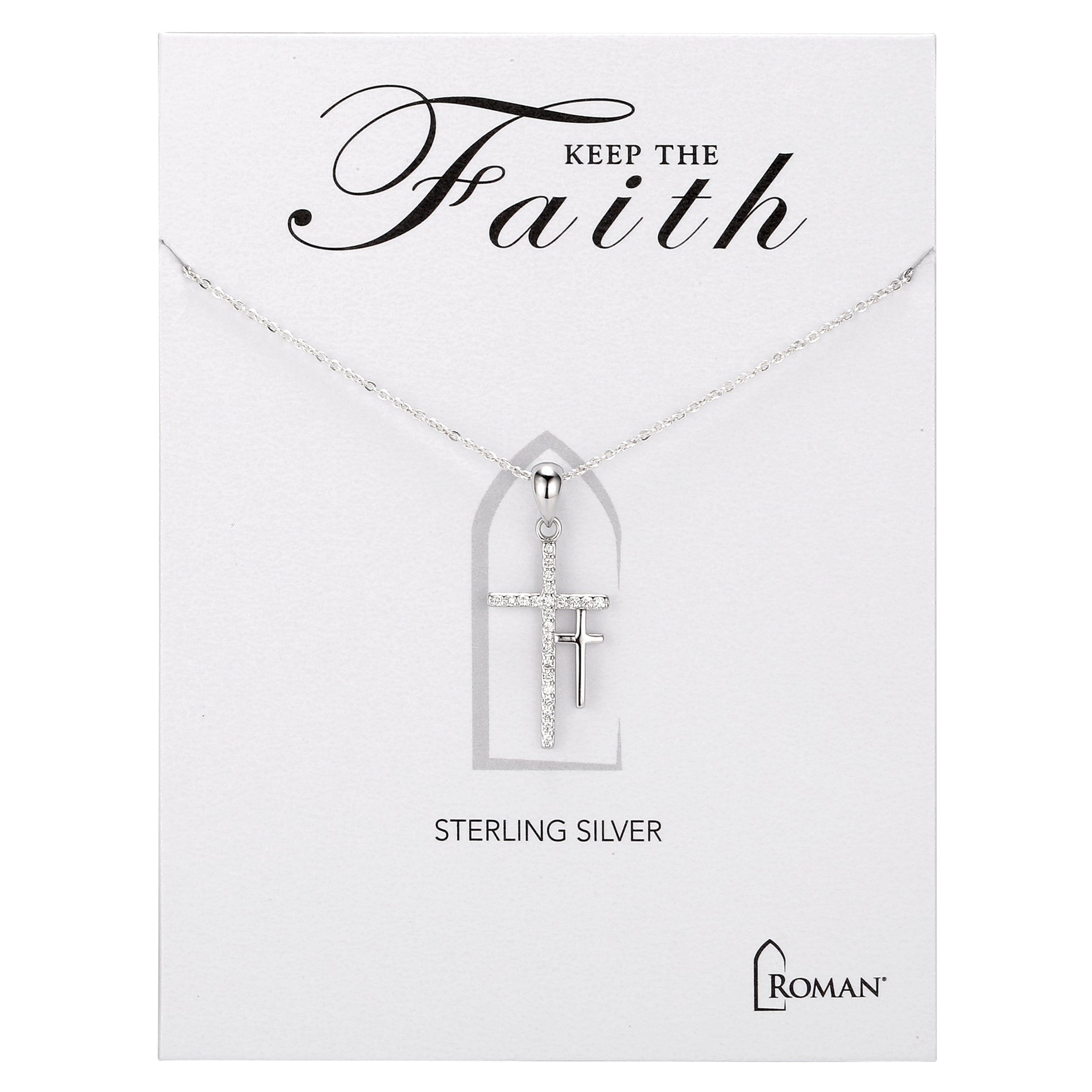 Everyday Cross Pendant Necklace