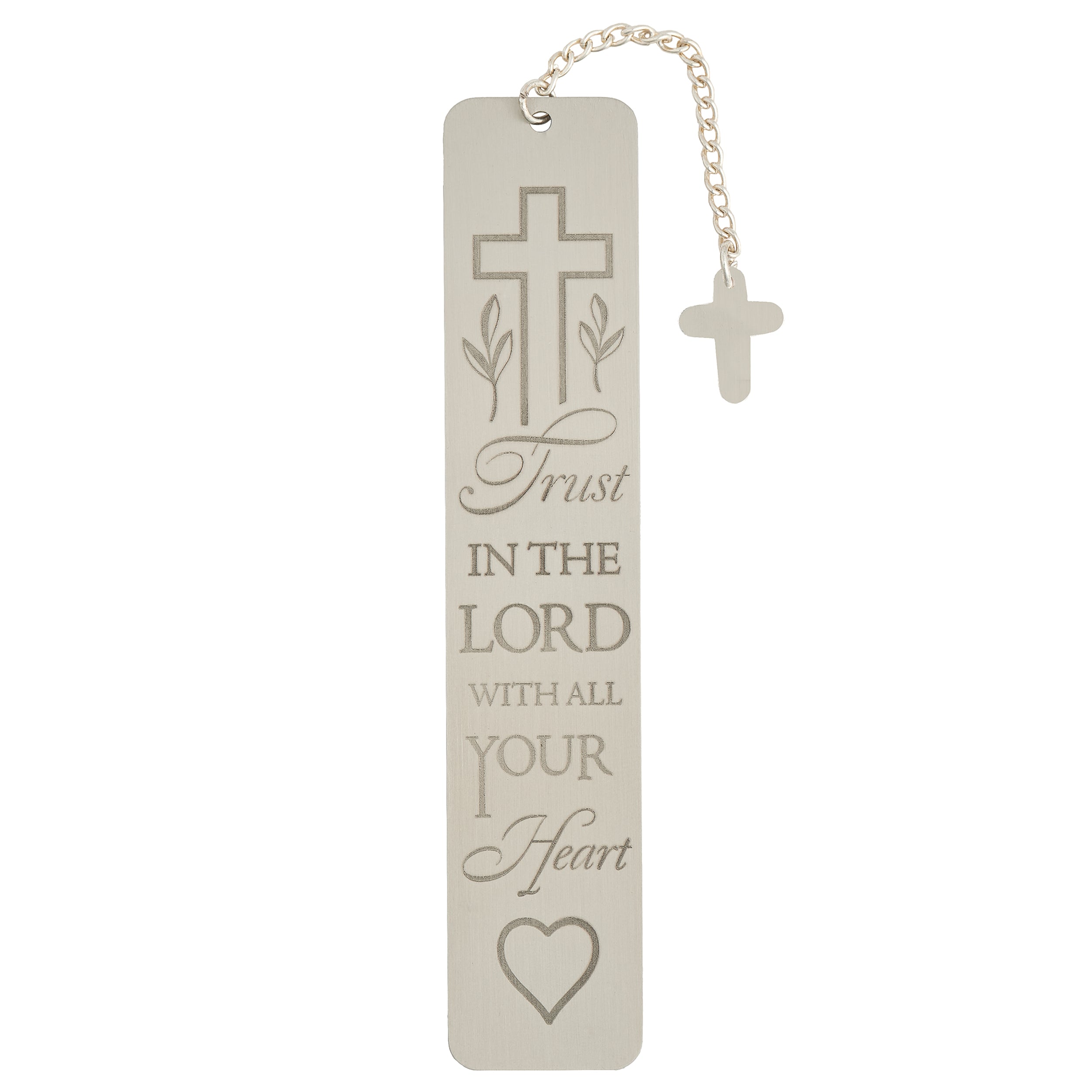 Caroline Collection Trust in the Lord Stainless Steel Bookmark