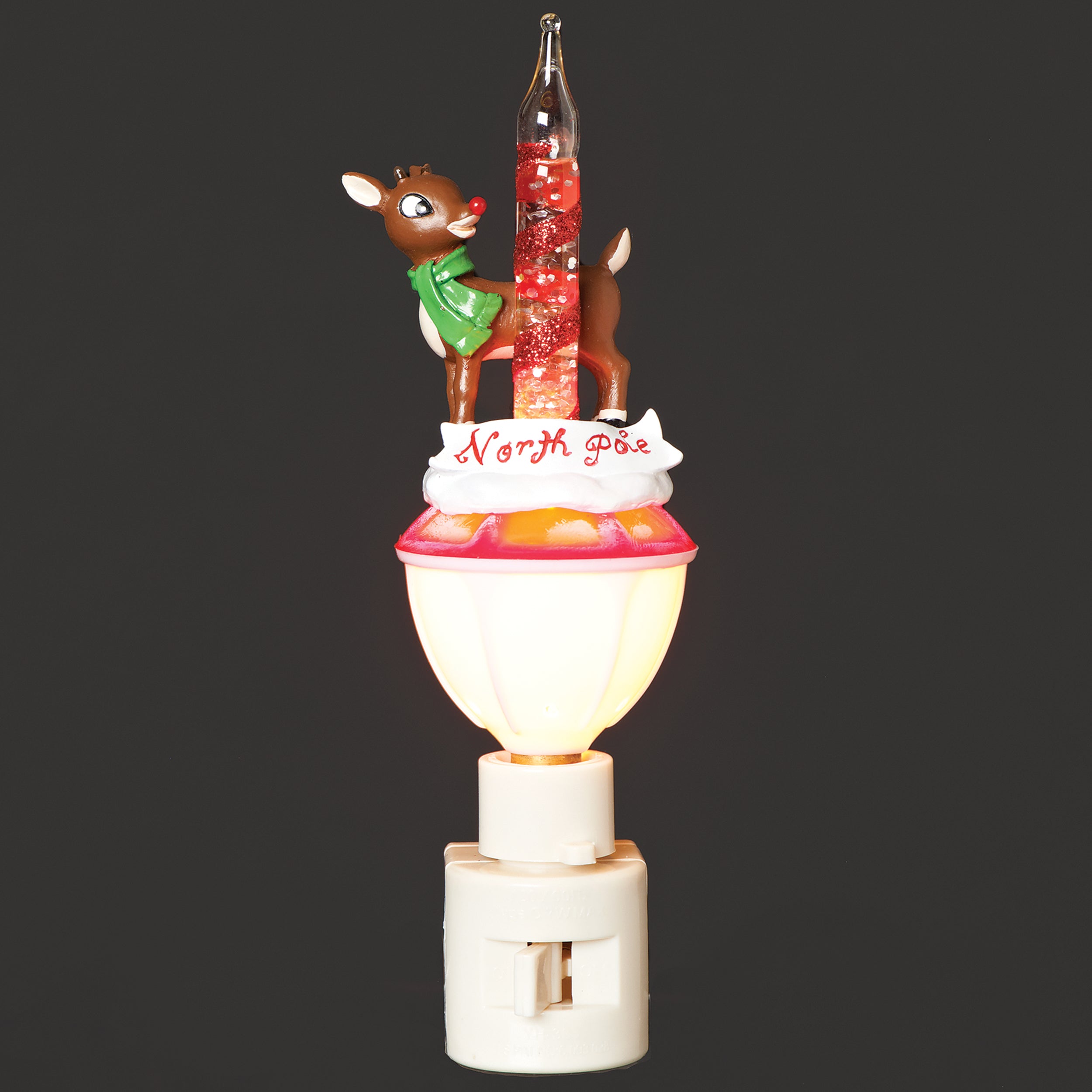 Rudolph Vintage Bubble Night-Light