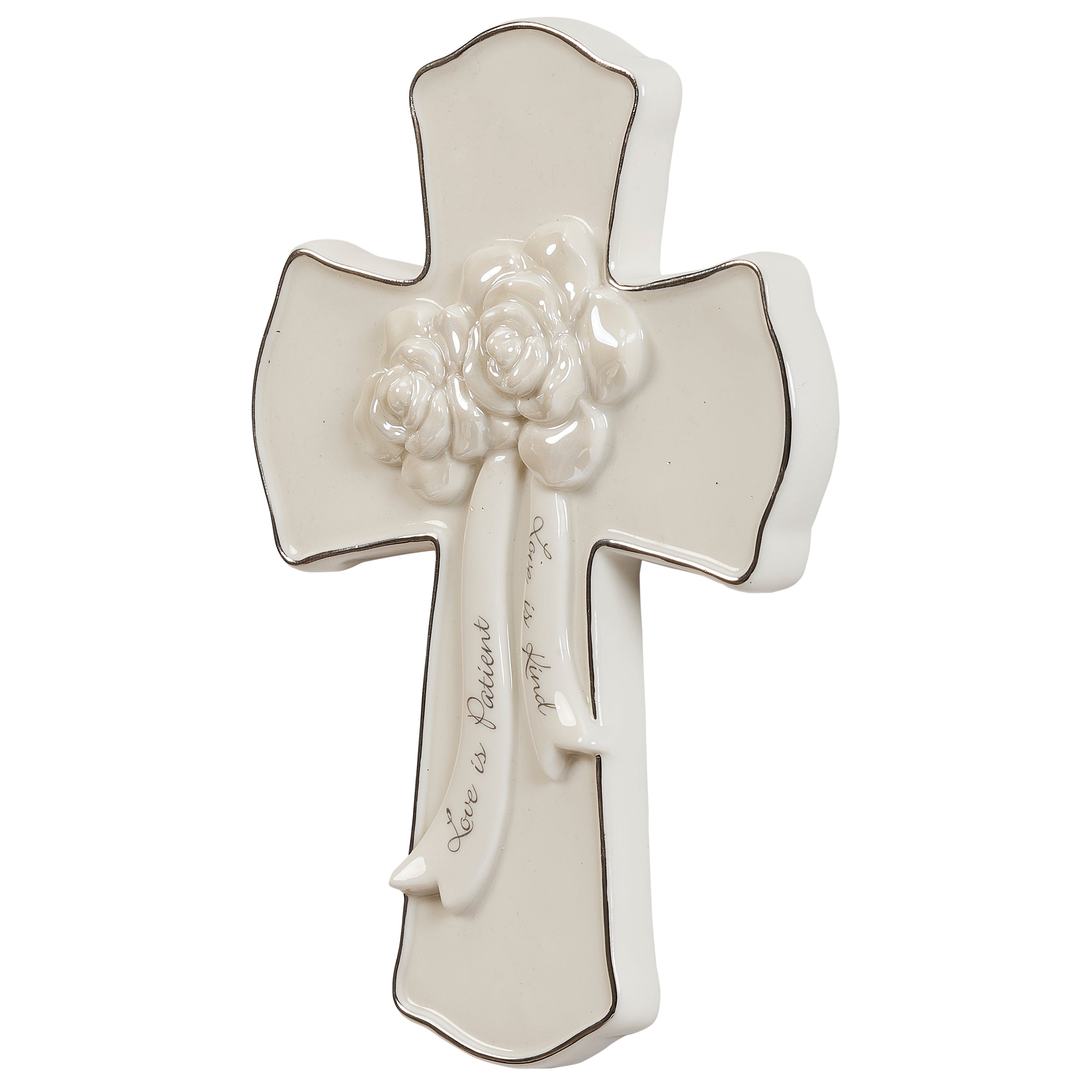 Love Is Patient, Love Is Kind Wedding Wall Cross