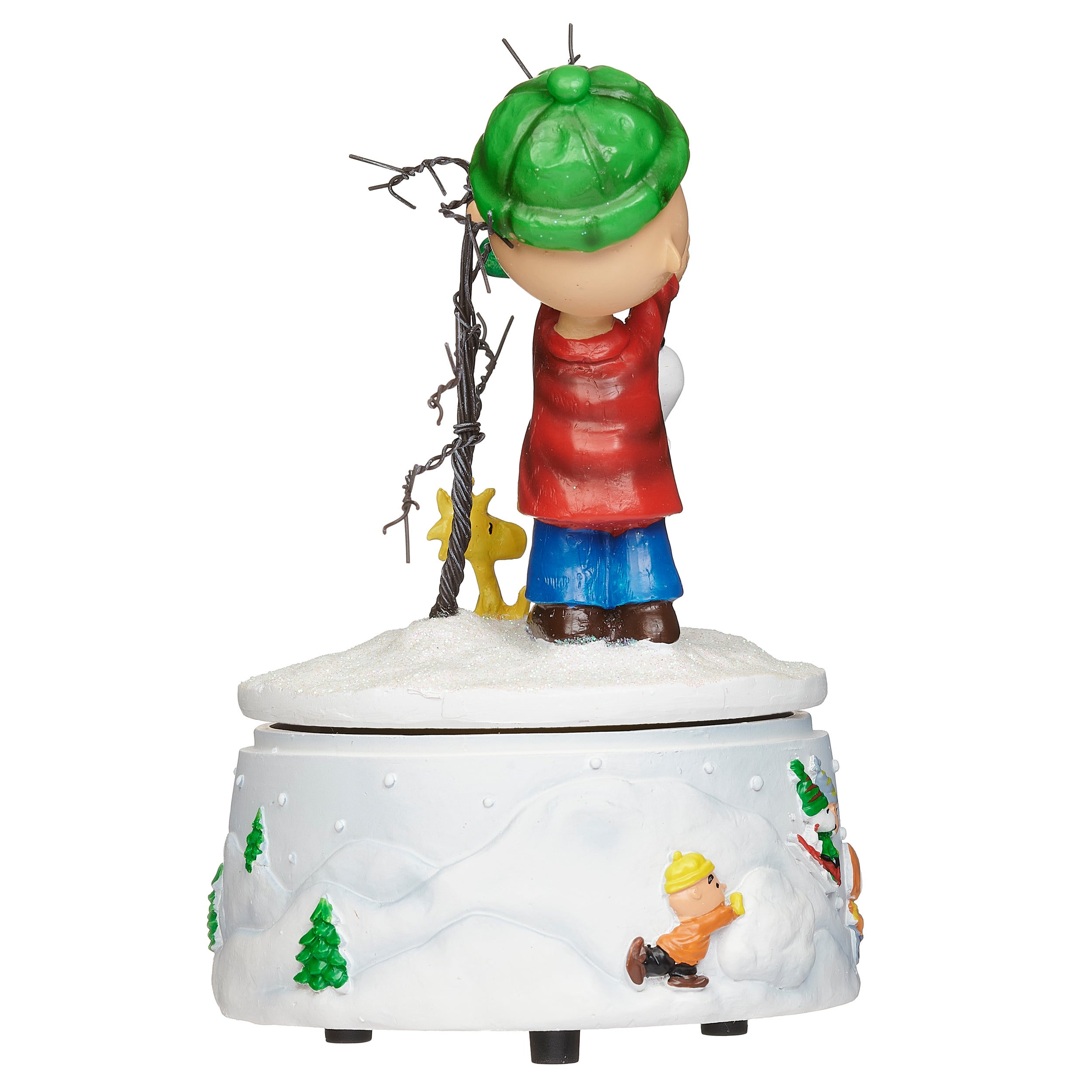 Peanuts Musical Rotating Charlie Brown, Snoopy & Woodstock