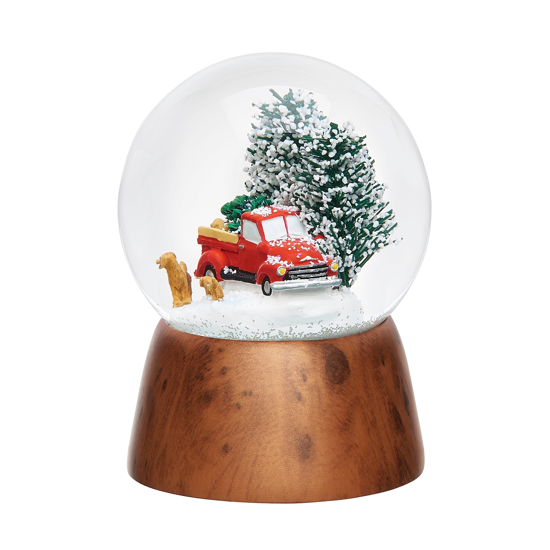 Glitterdome Musical Christmas Tree Pickup - "We Wish You a Merry Christmas" Tune