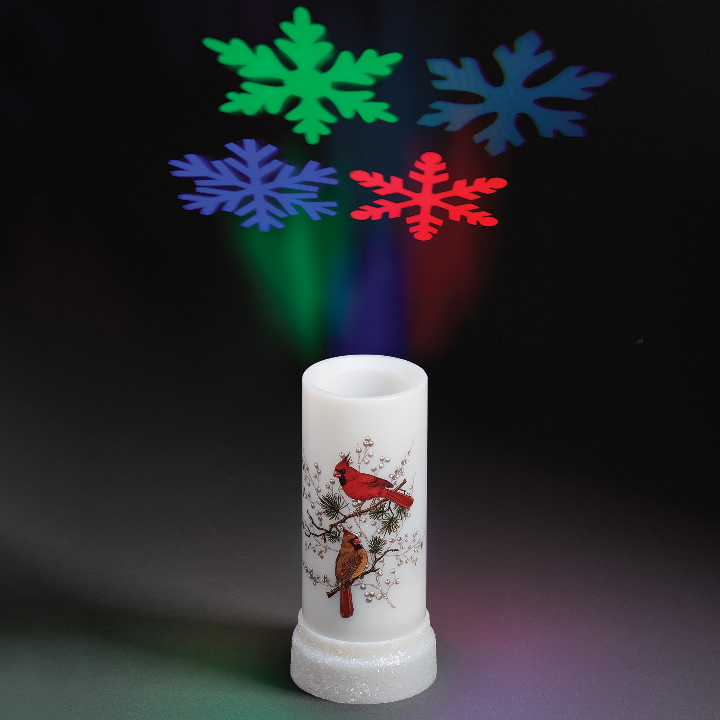Roman Lights Lighted Cardinal Candle Projector