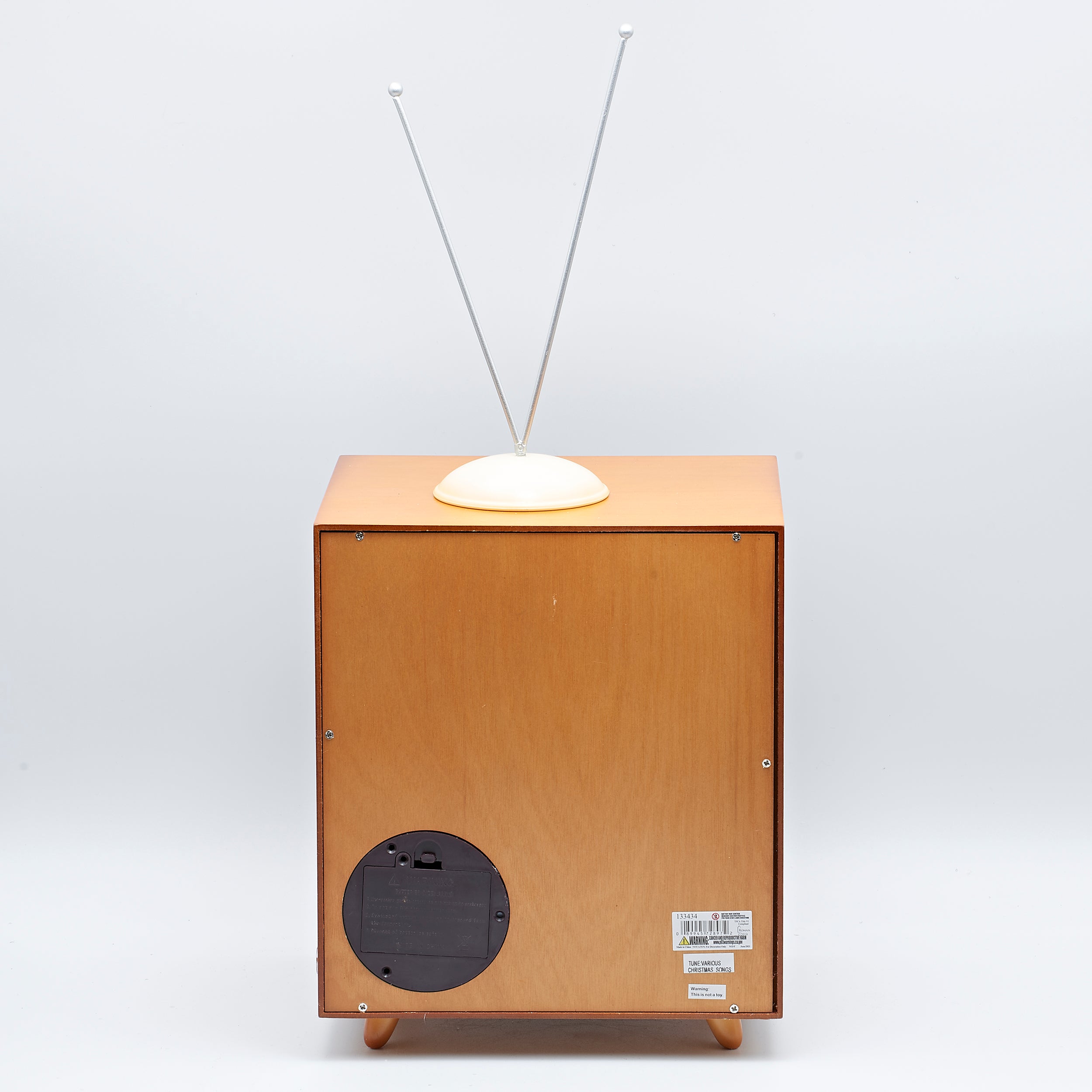 Amusements Lighted Musical Gingerbread Village TV with Rotating Train