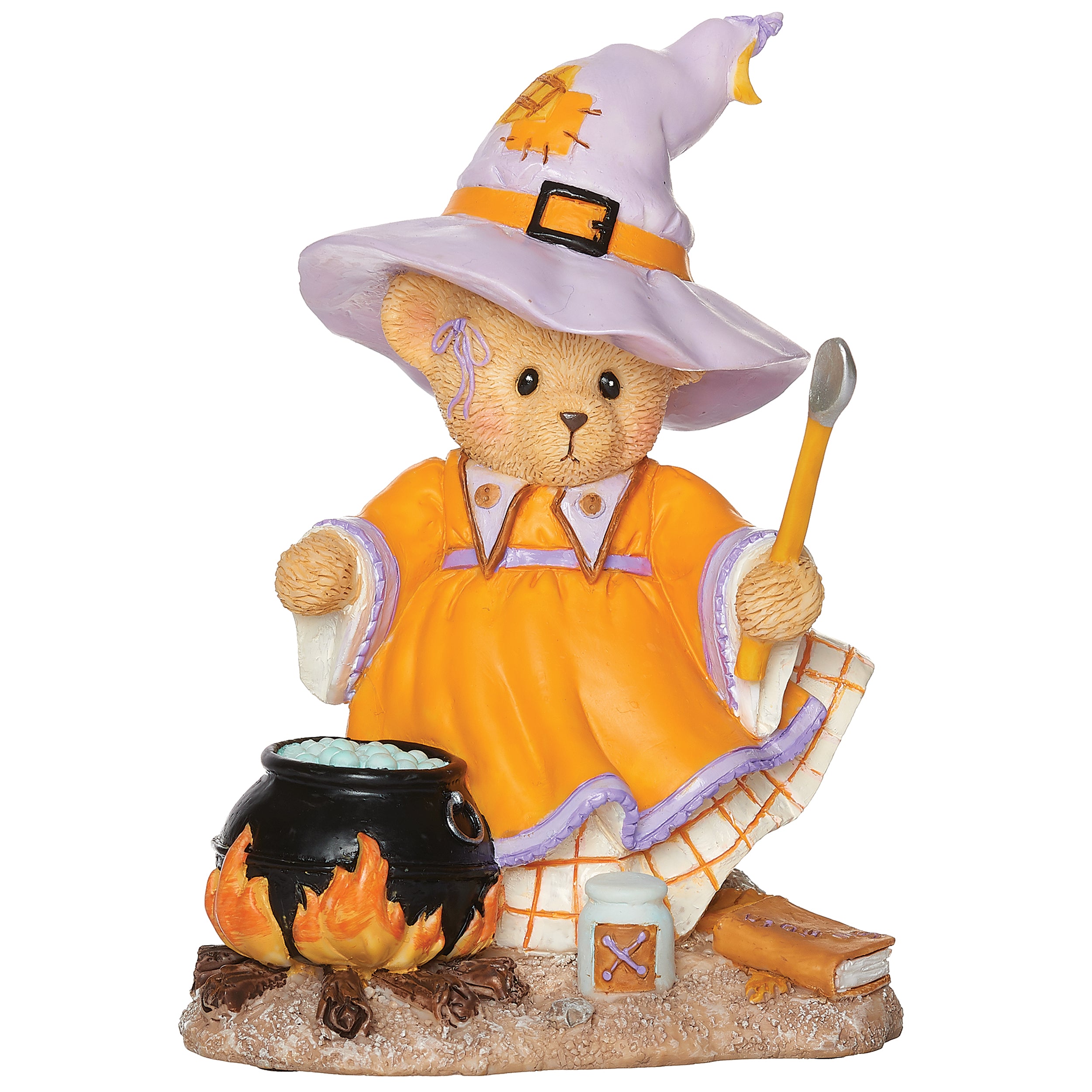 Halloween Witch with Cauldron – Cherished Teddies