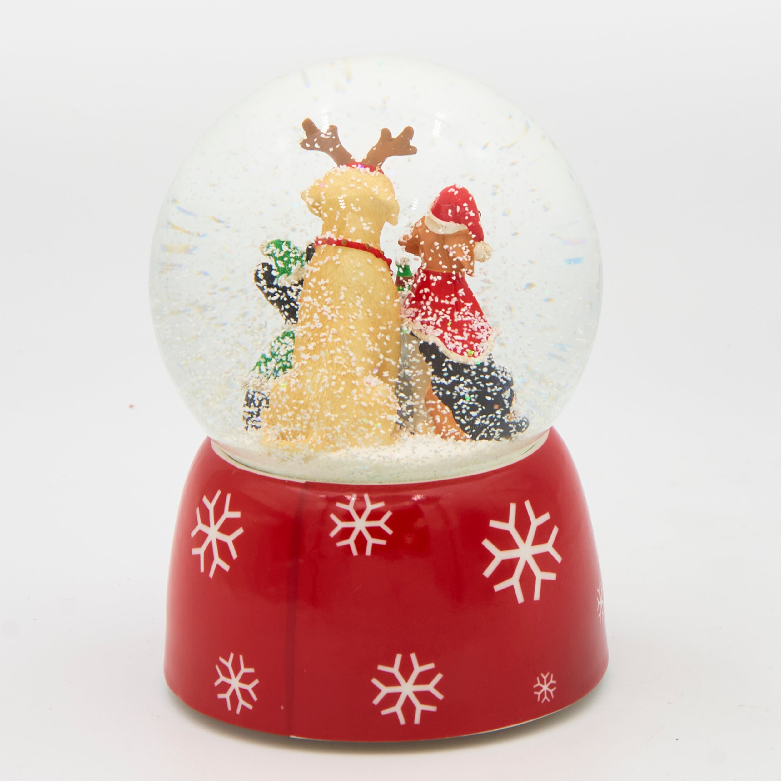 Glitterdome Musical Christmas Happy Pawlidays - "Jingle Bells" Tune