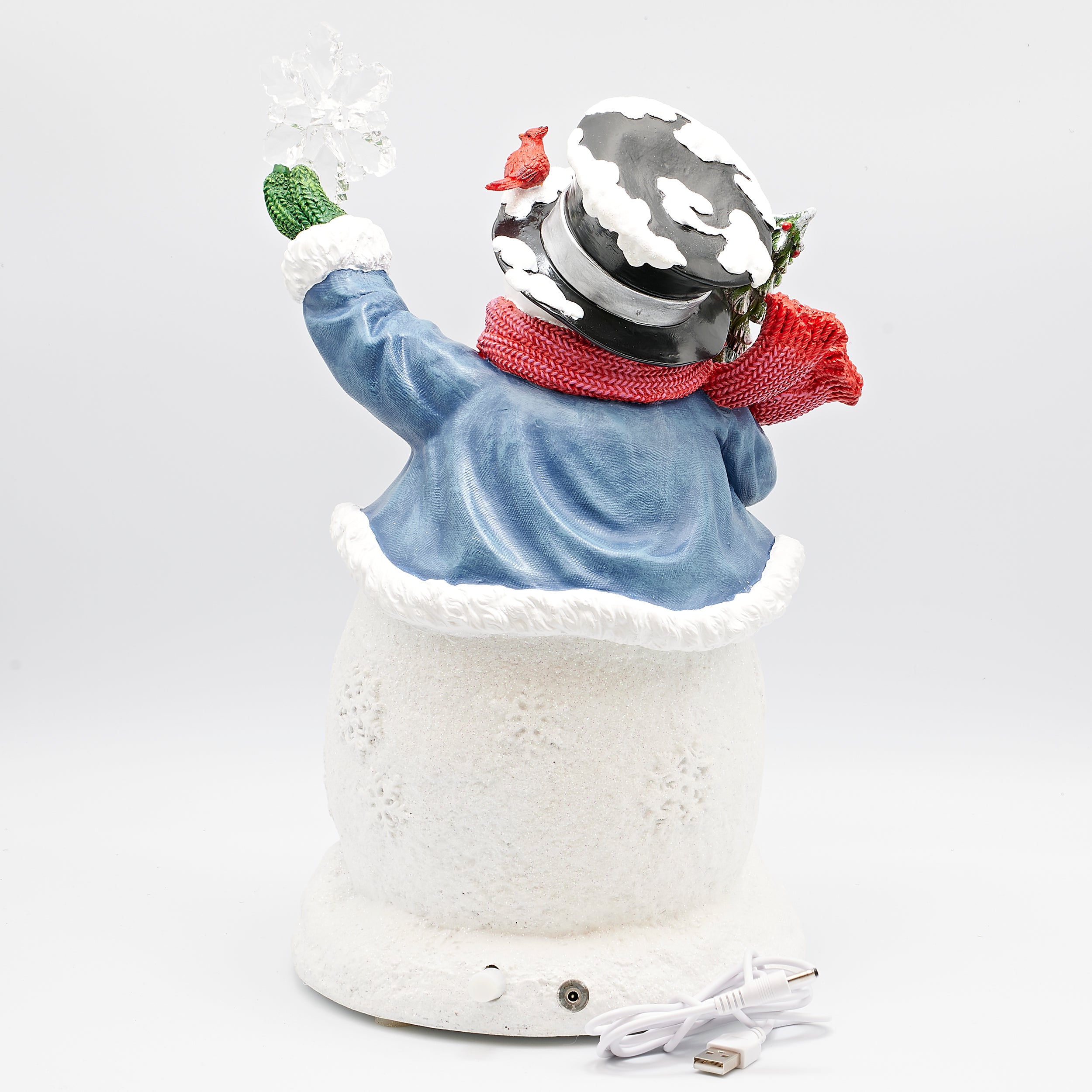 Amusements Lighted Musical Snowman with Rotating Santa's Village