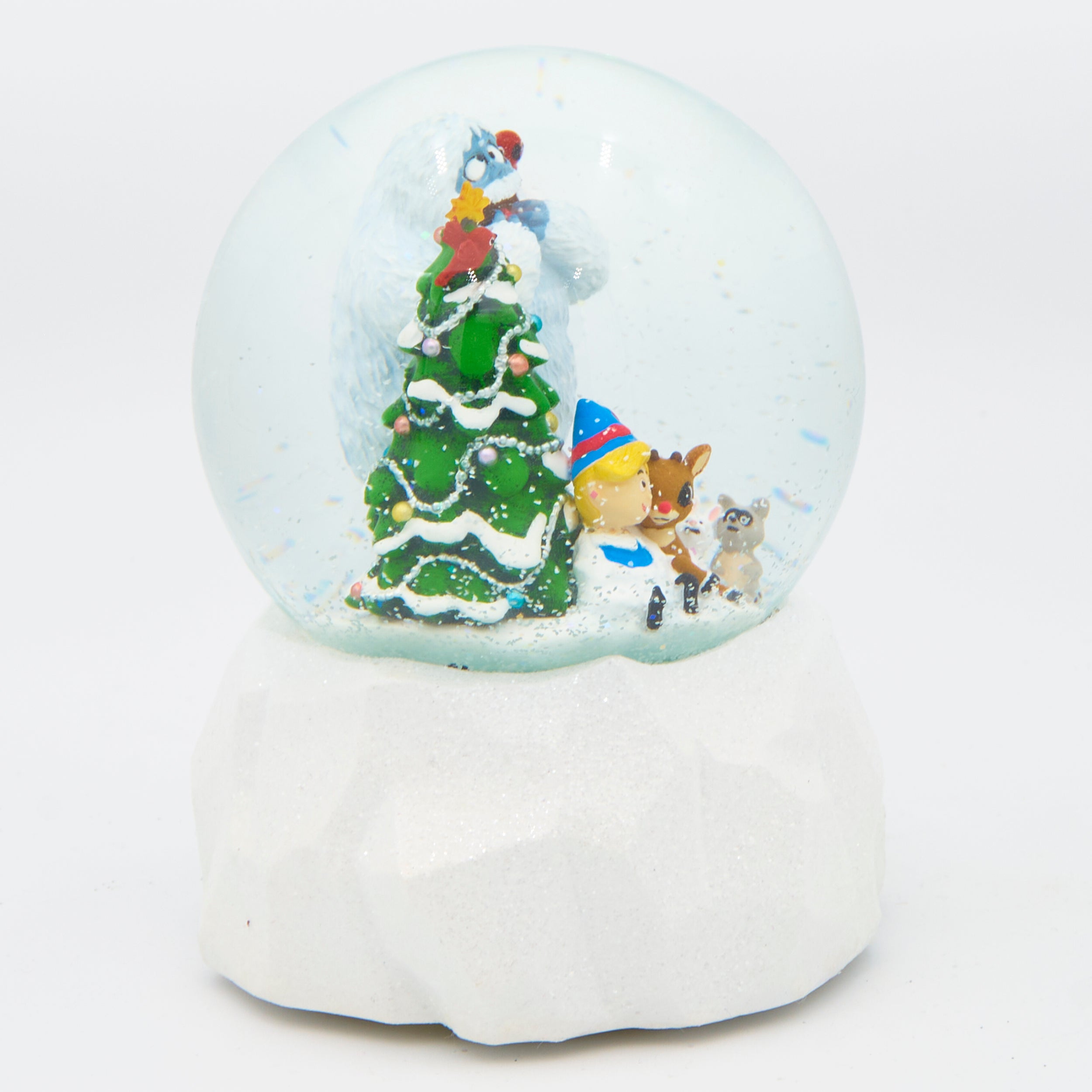 Rudolph & Friends Musical Lighted Glitterdome