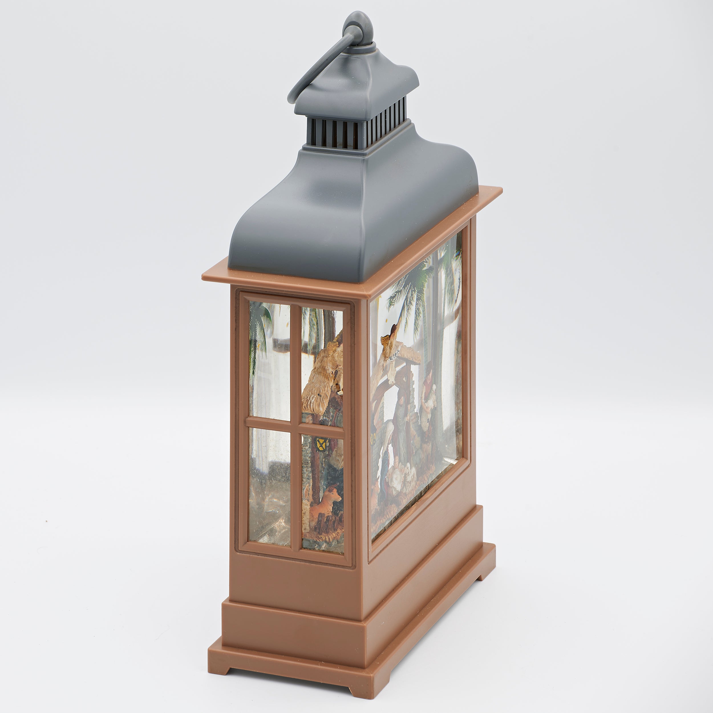 Confetti Lites Lighted Swirl Nativity Lantern