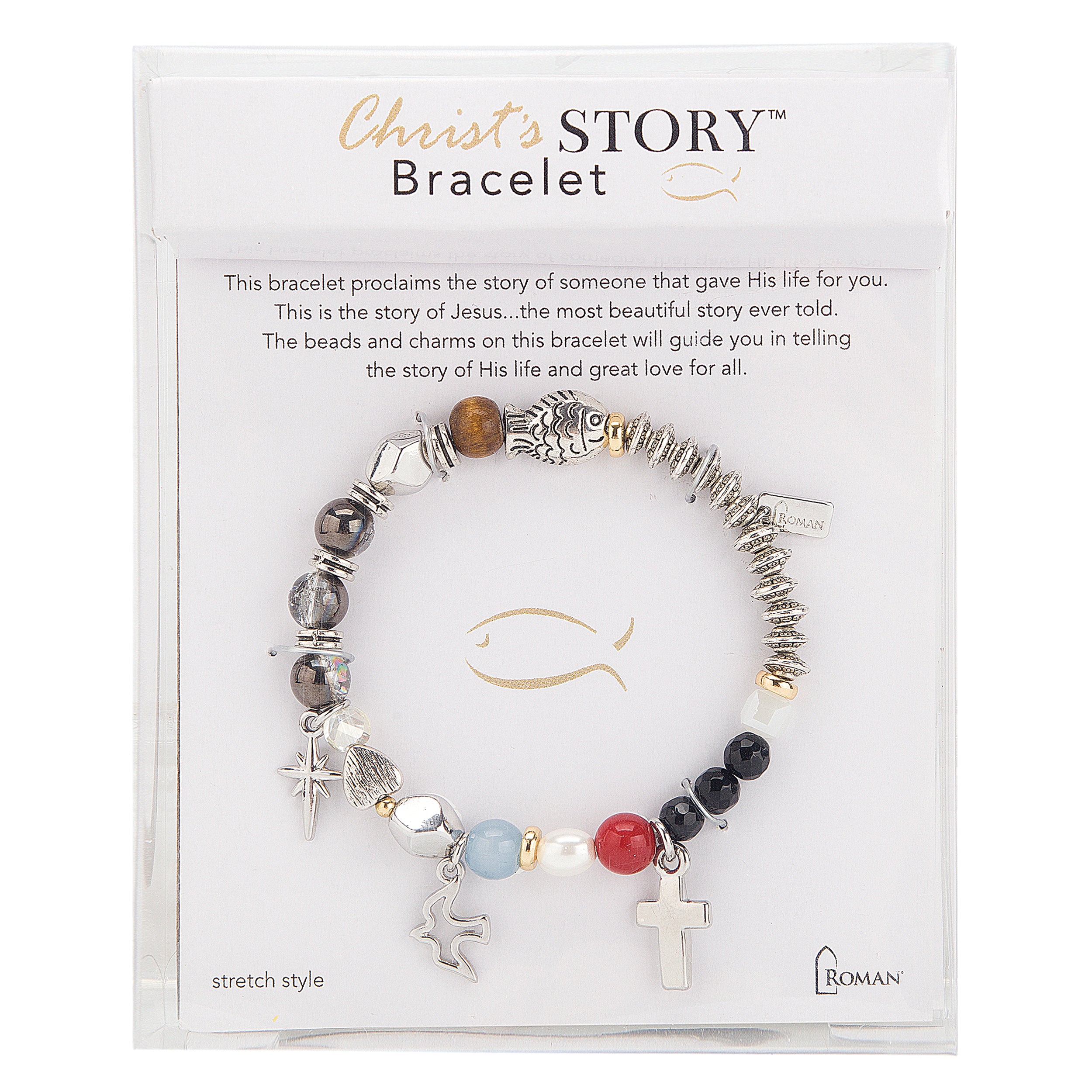 Christ's Story Beaded Charm Bracelet