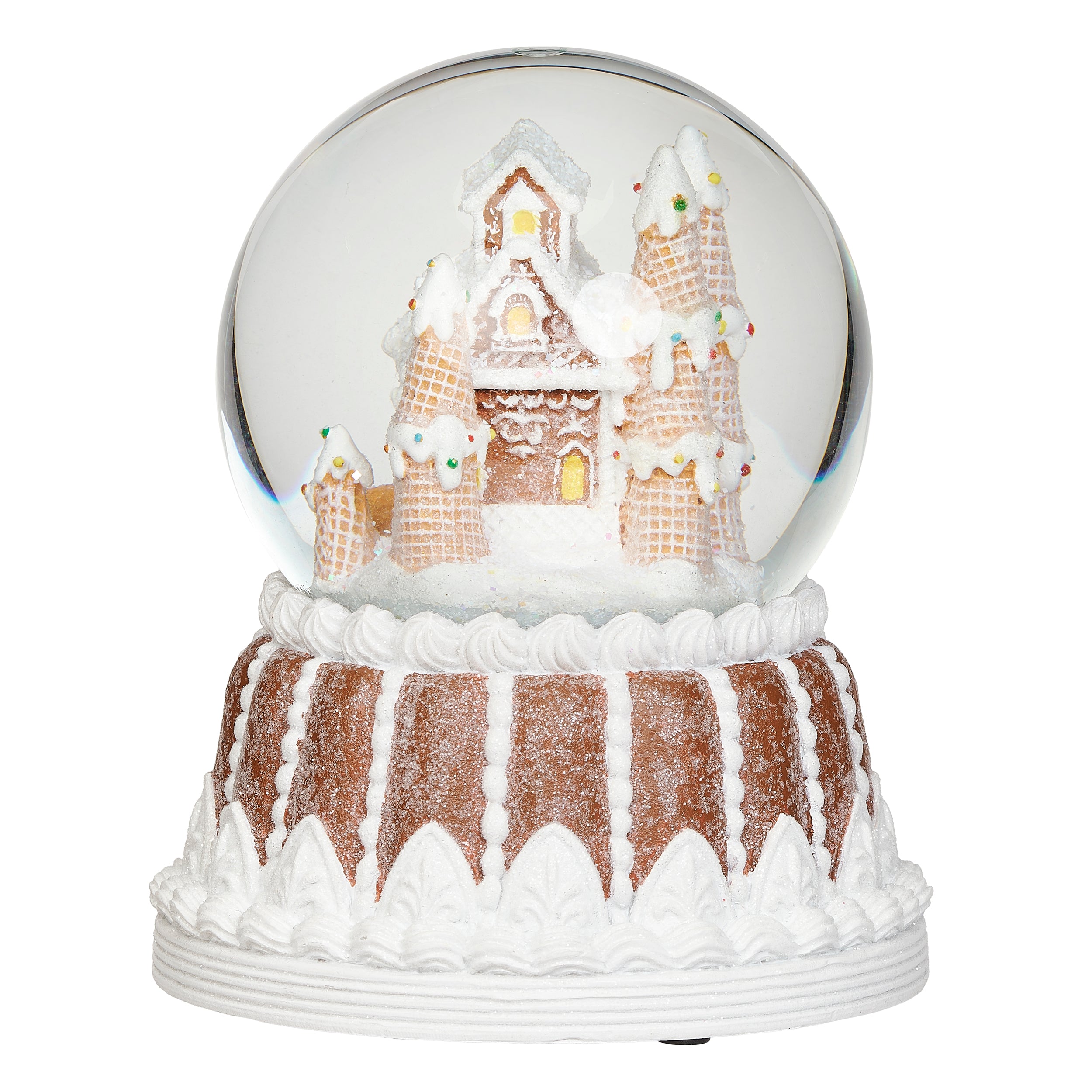 Glitterdome Musical Gingerbread - "Deck the Halls" Tune