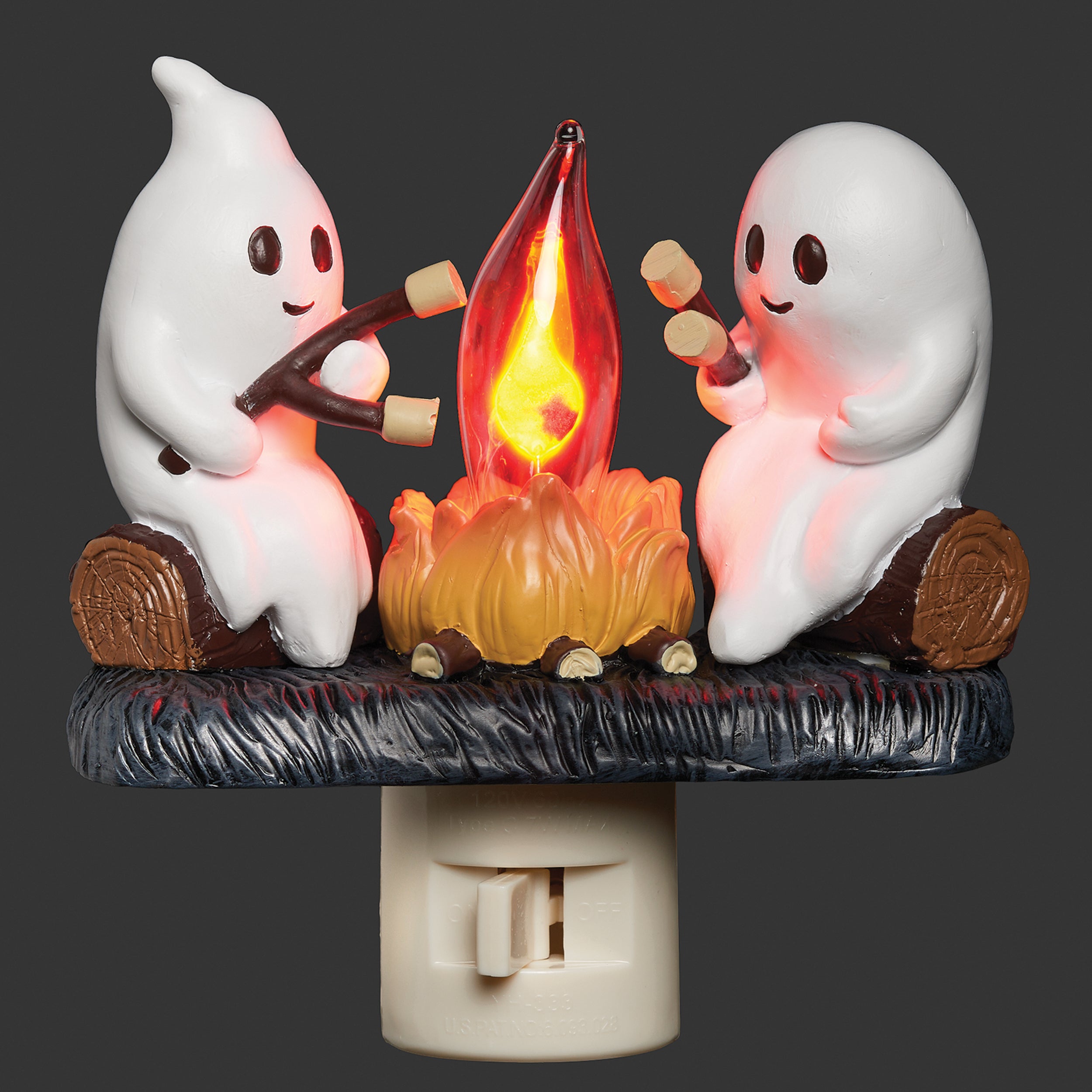 Roman Lights Ghosts Roasting Marshmallows Night-Light