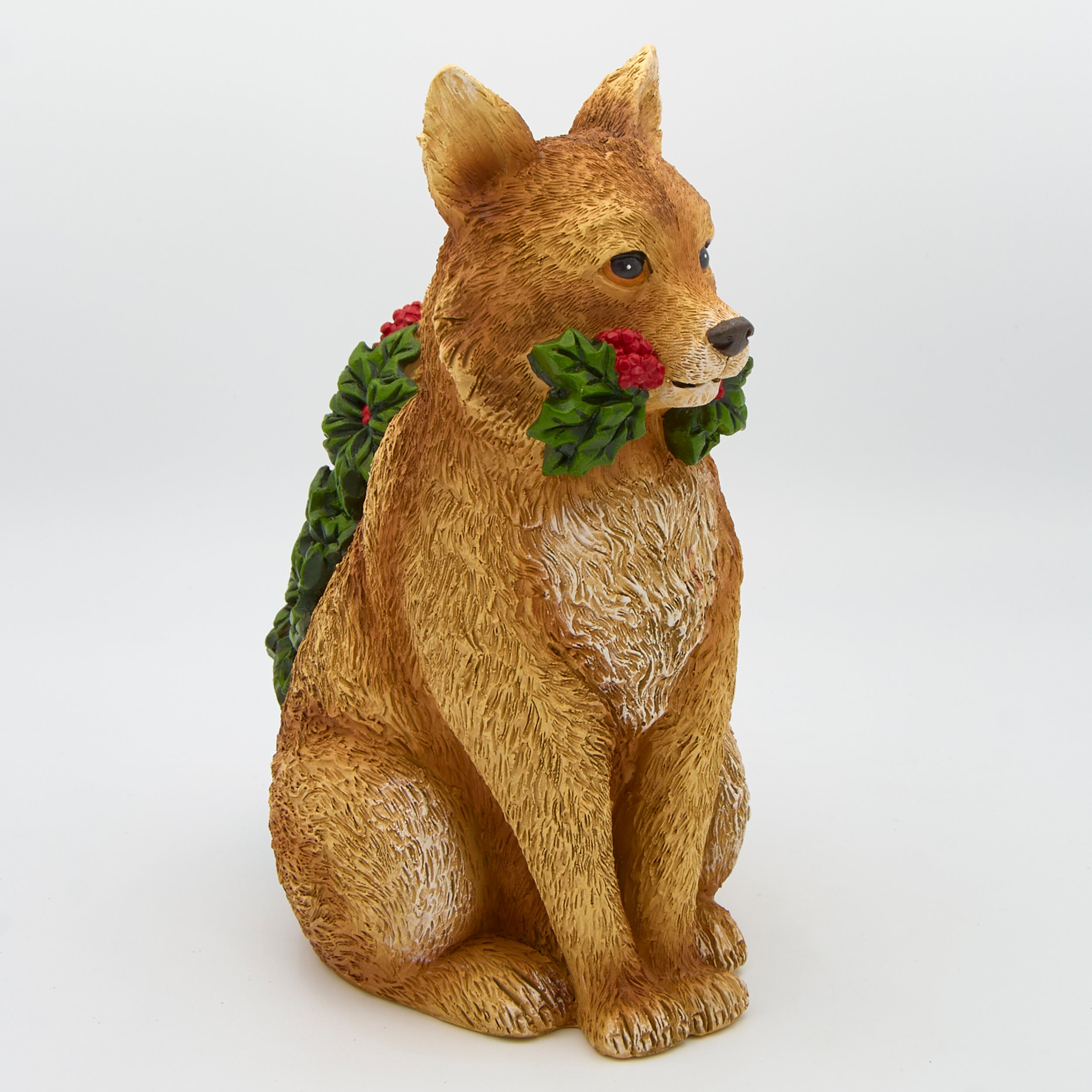 Fox Wood Carved Figure – Timber Tails