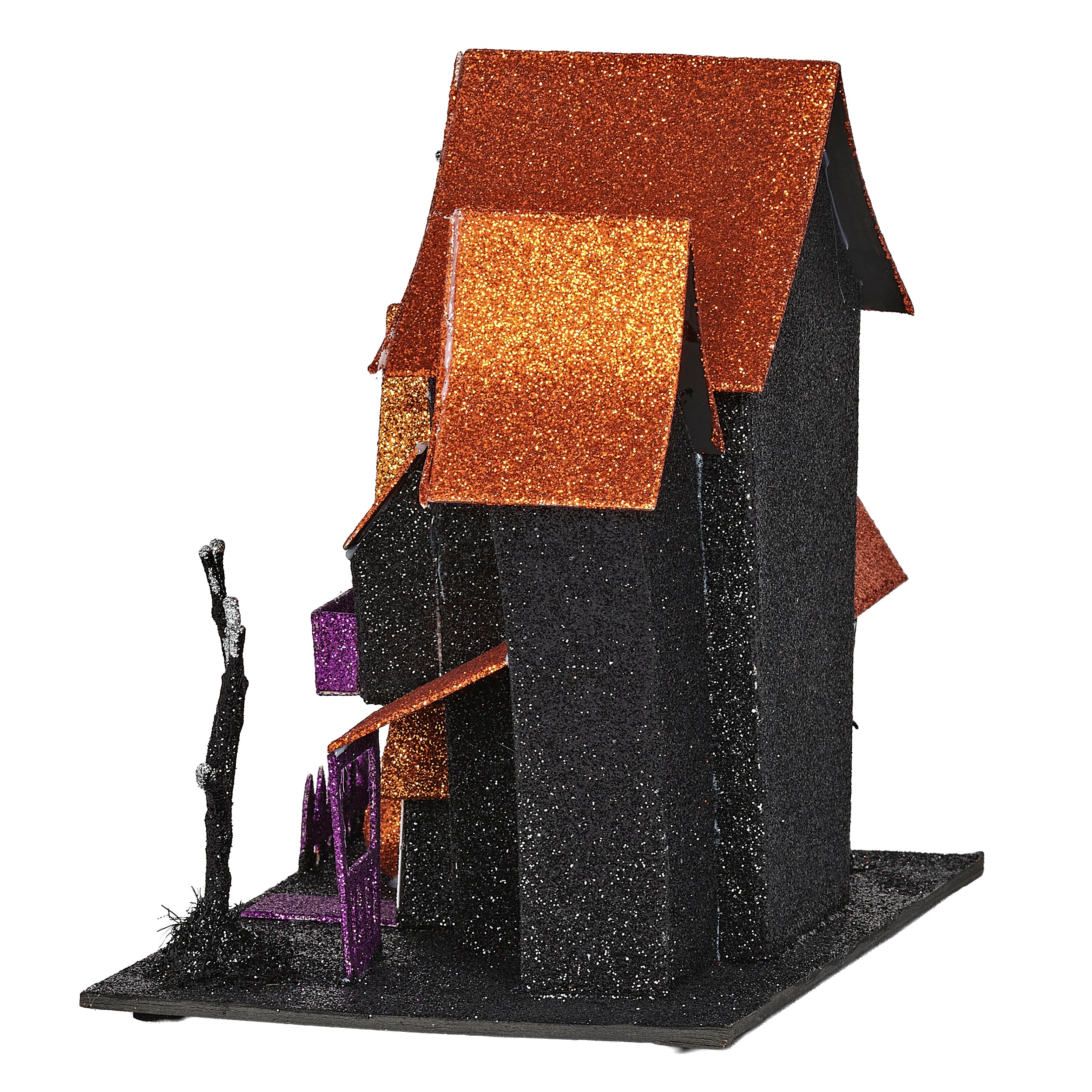 Halloween-themed model house