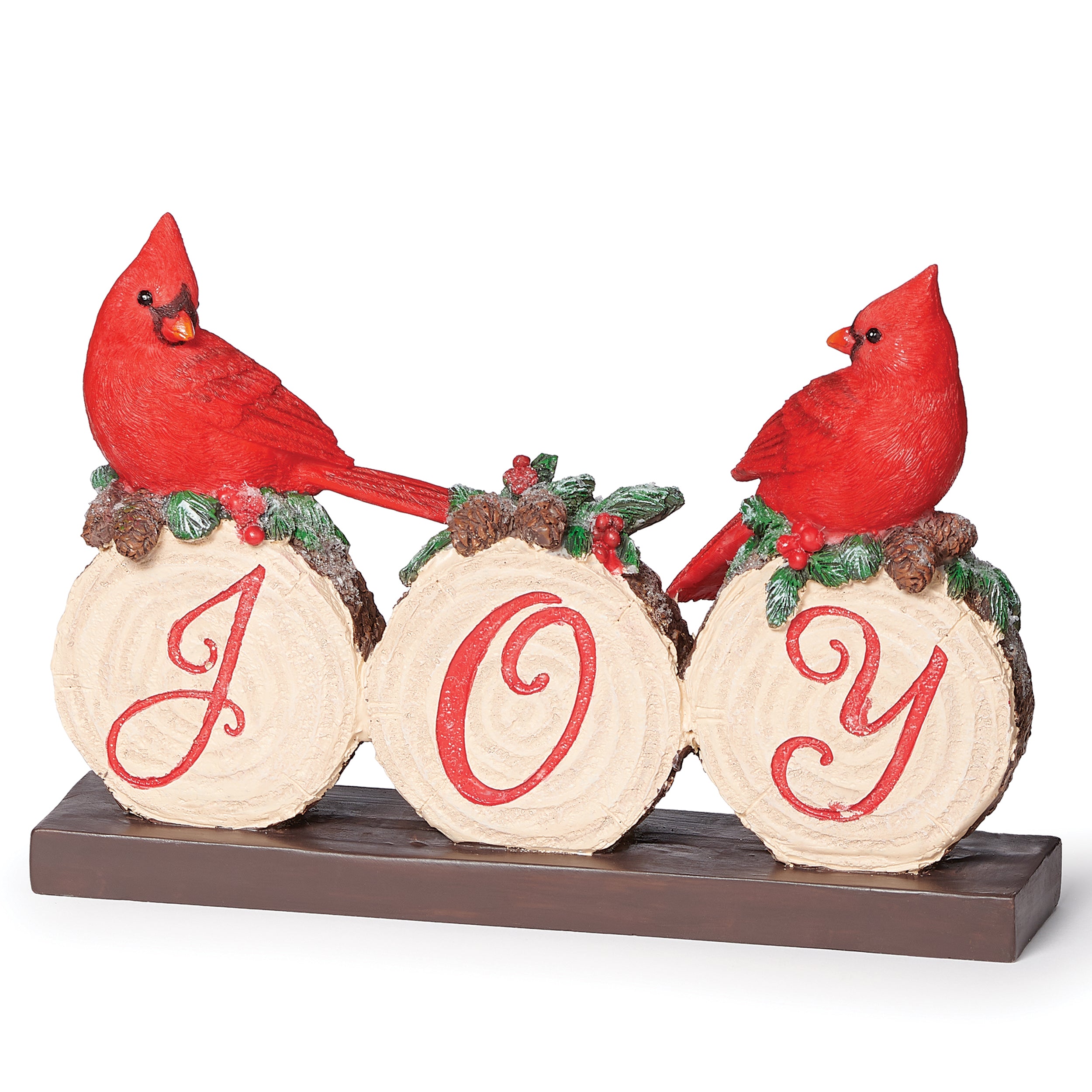 Joy Cardinal Table Decor