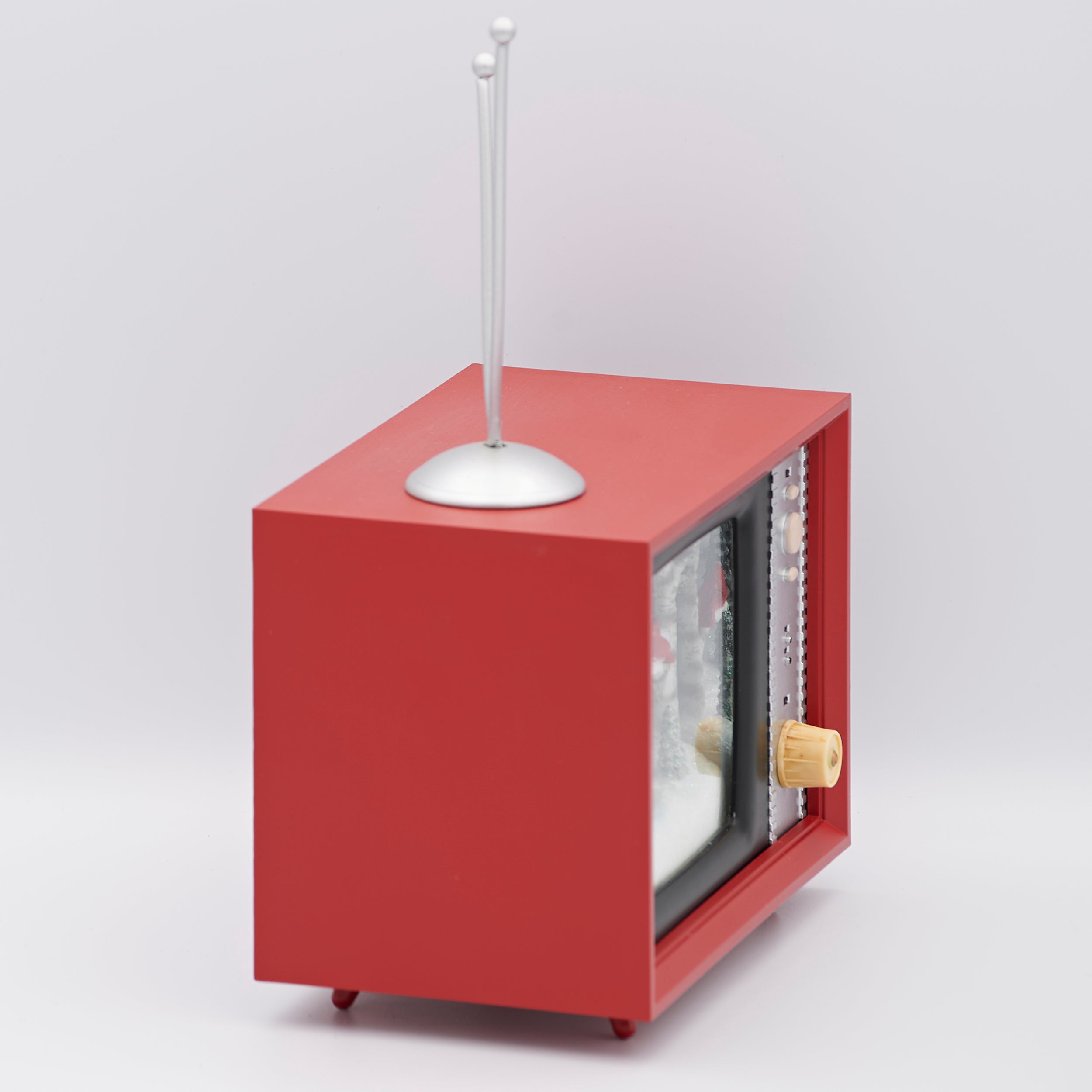 Amusements Lighted TV with Cardinals on Branches