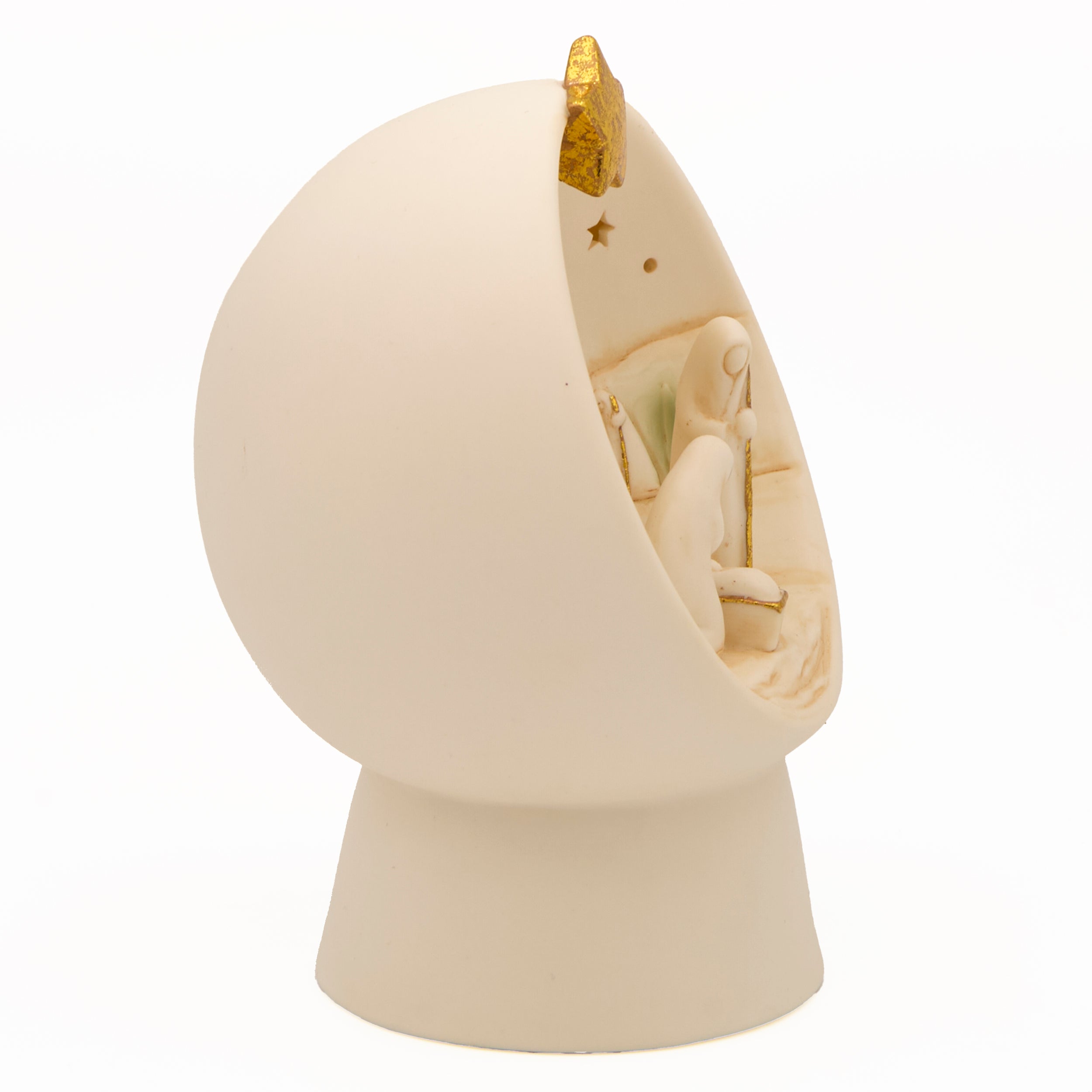 Lighted Holy Family Nativity Orb