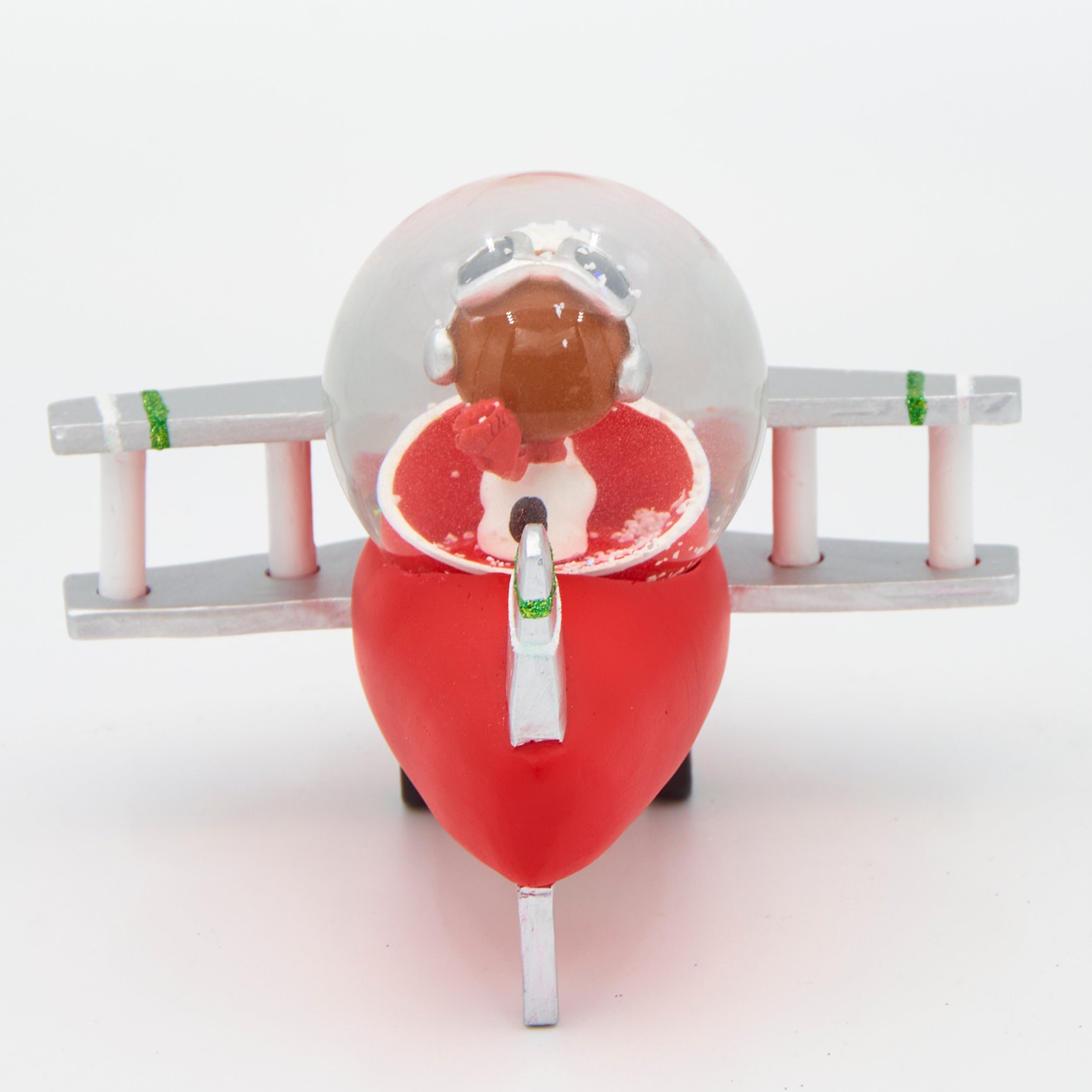 Peanuts Snoopy Flying Ace Glitterdome