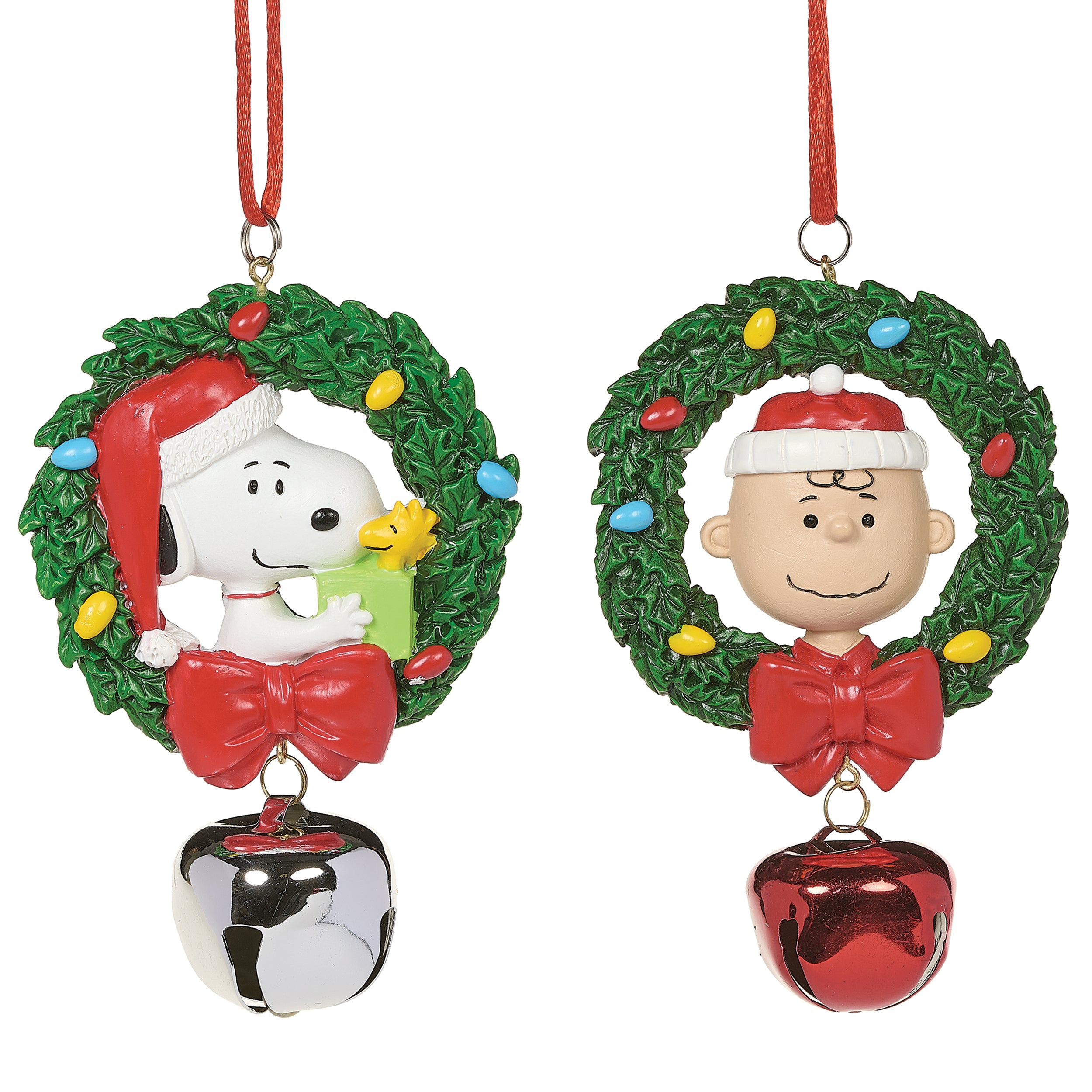 Peanuts Snoopy & Charlie Brown Jingle Buddies Set