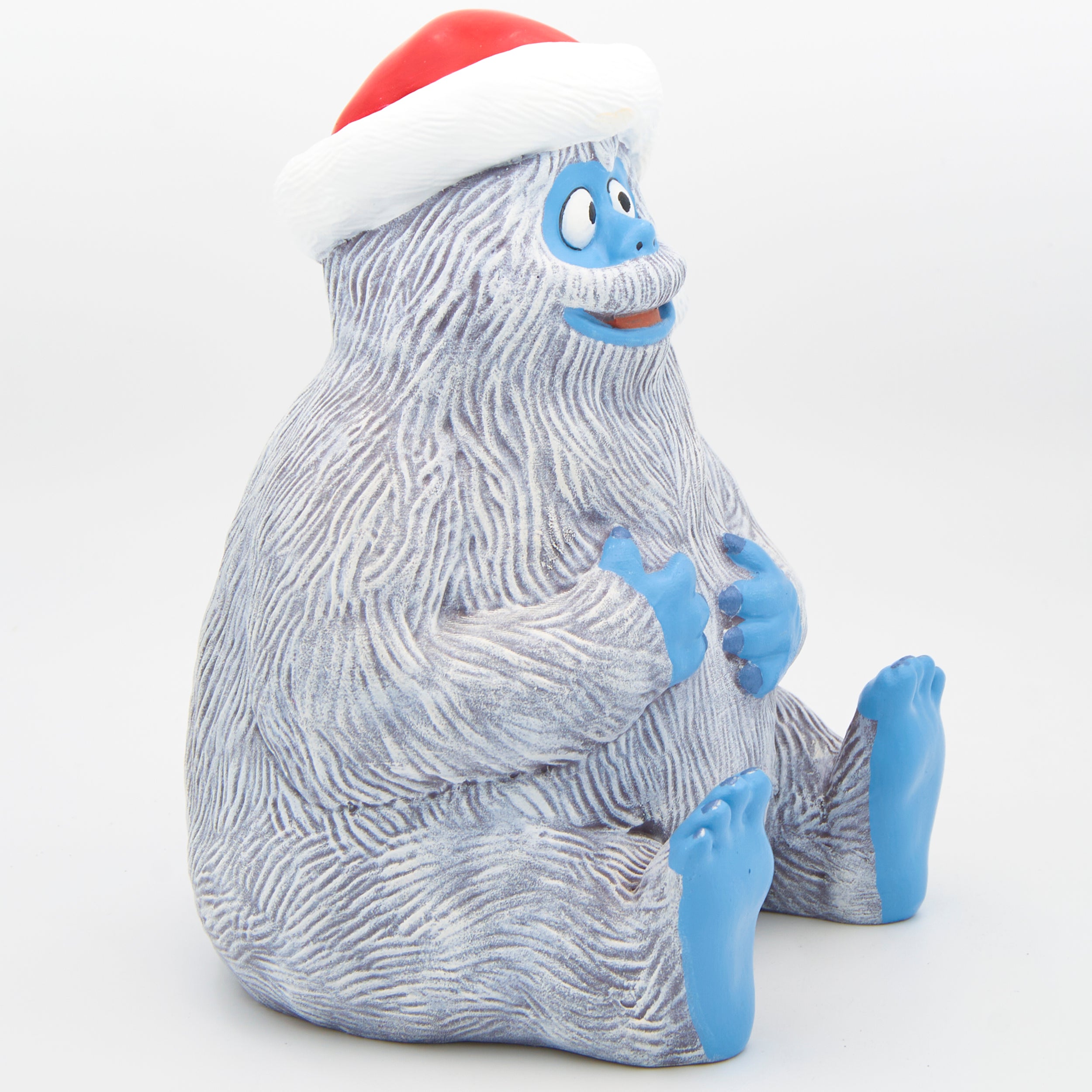 Bumble with Santa Hat Garden Statue - Pudgy Pals