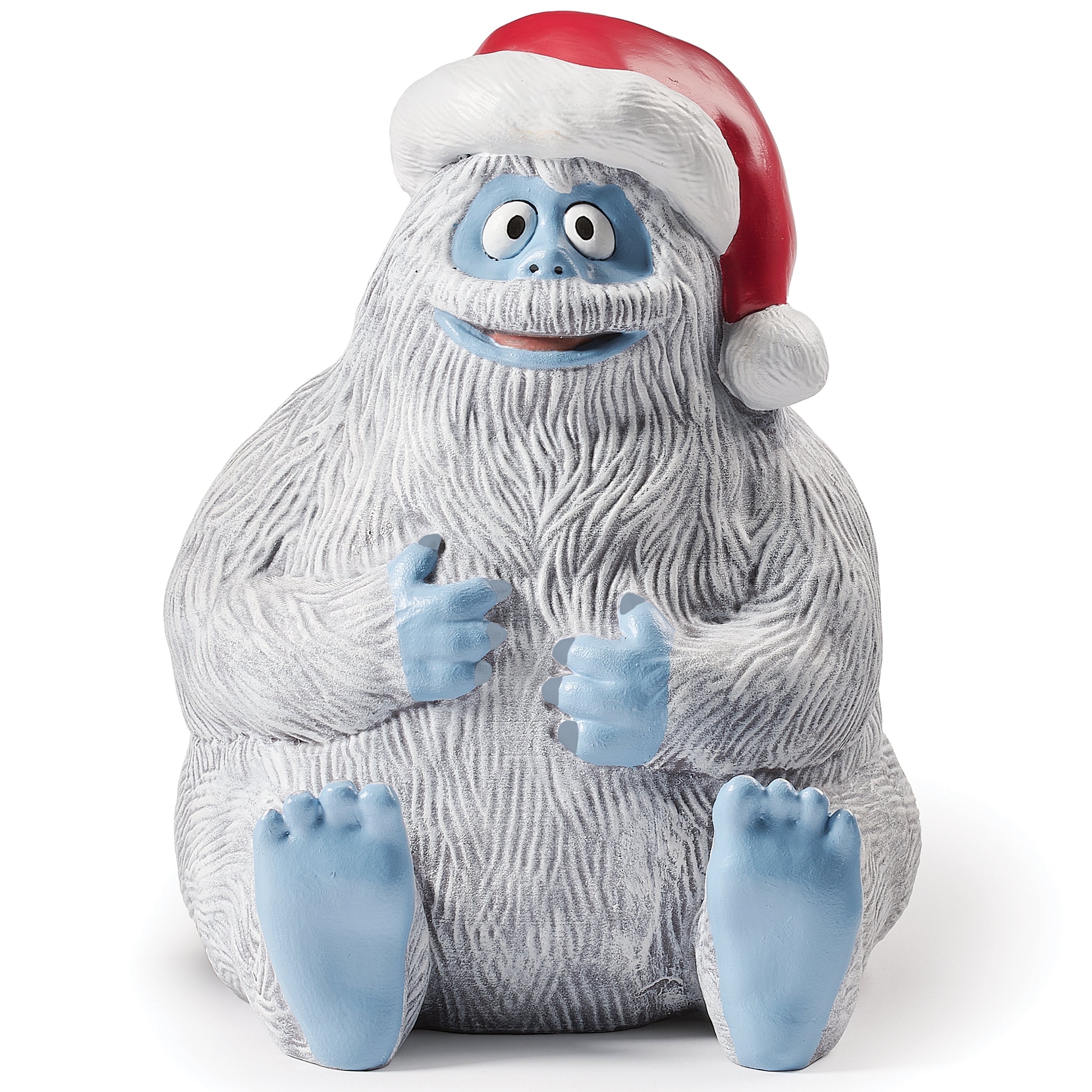 Bumble with Santa Hat Garden Statue - Pudgy Pals