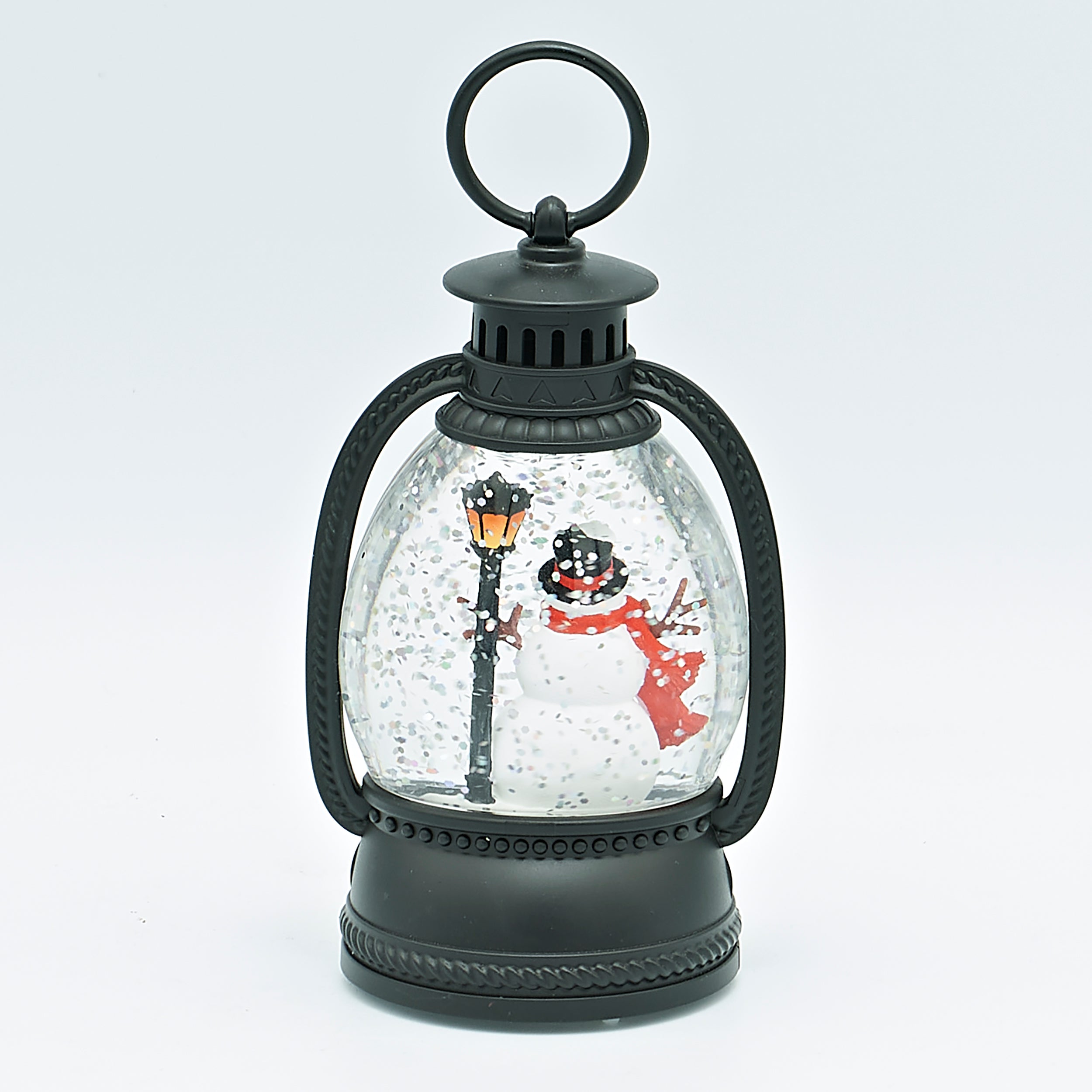 Lighted Snowman Lantern – Shimmering Merry Lites