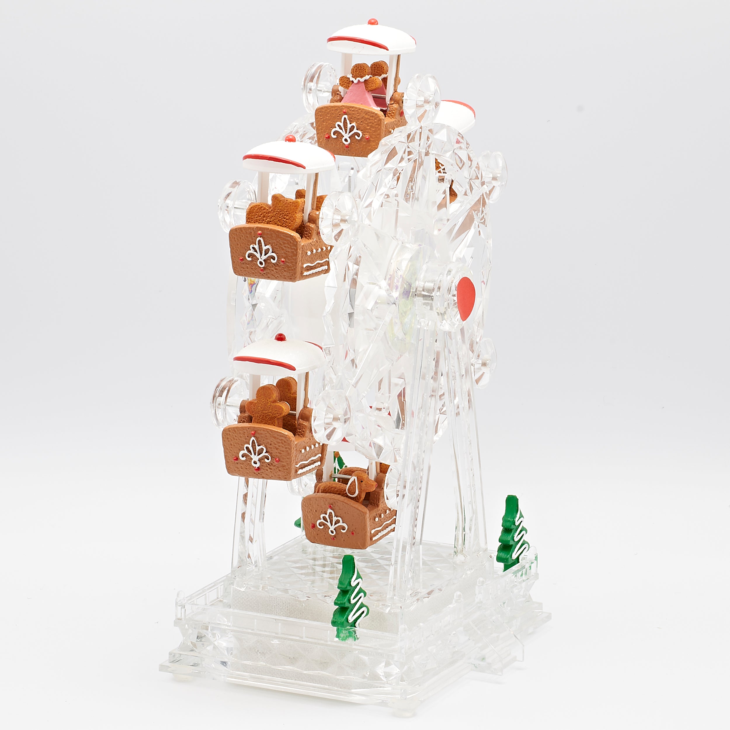Amusements Lighted & Musical Gingerbread Ferris Wheel
