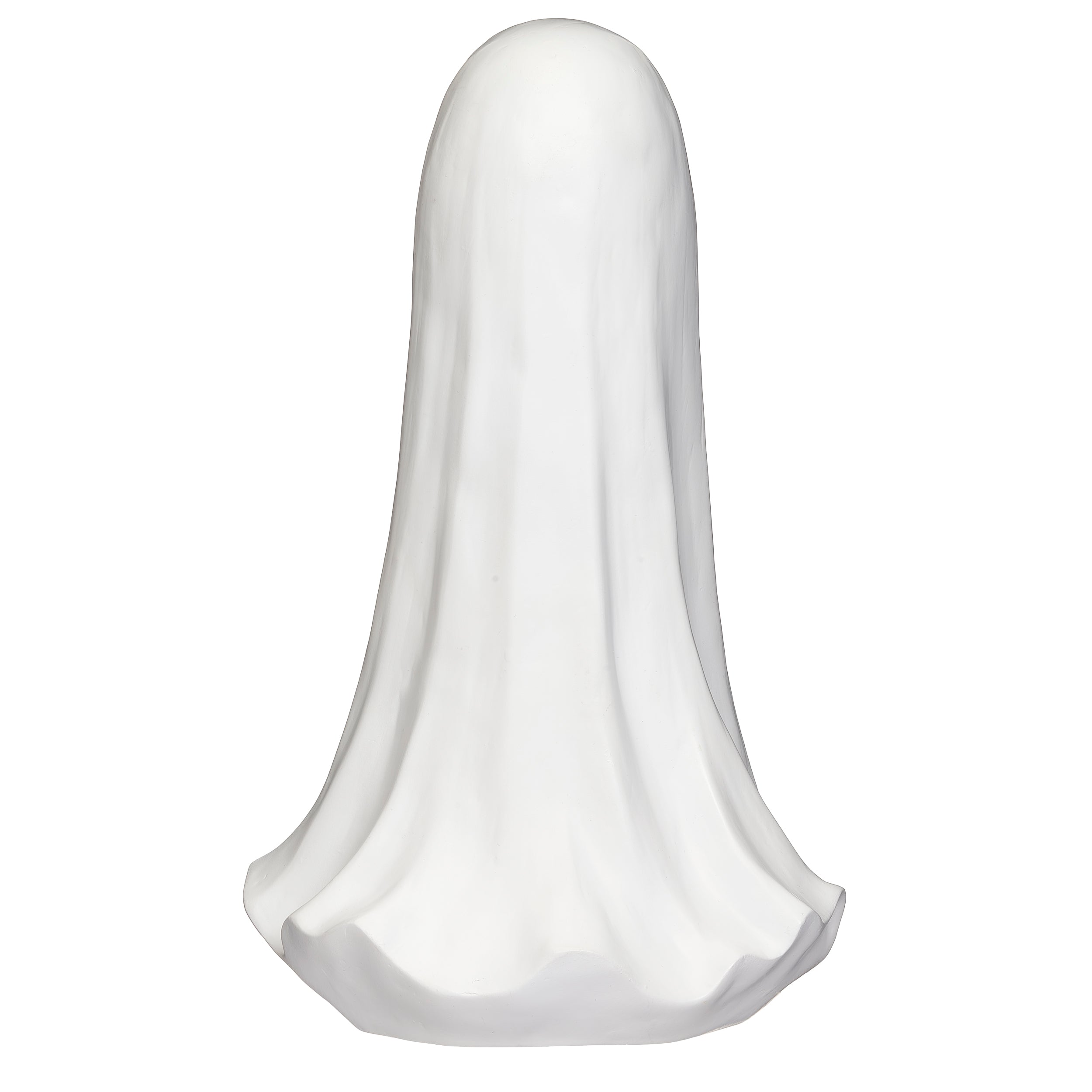 Glitterdome Lighted Swirl "Boo" Ghost