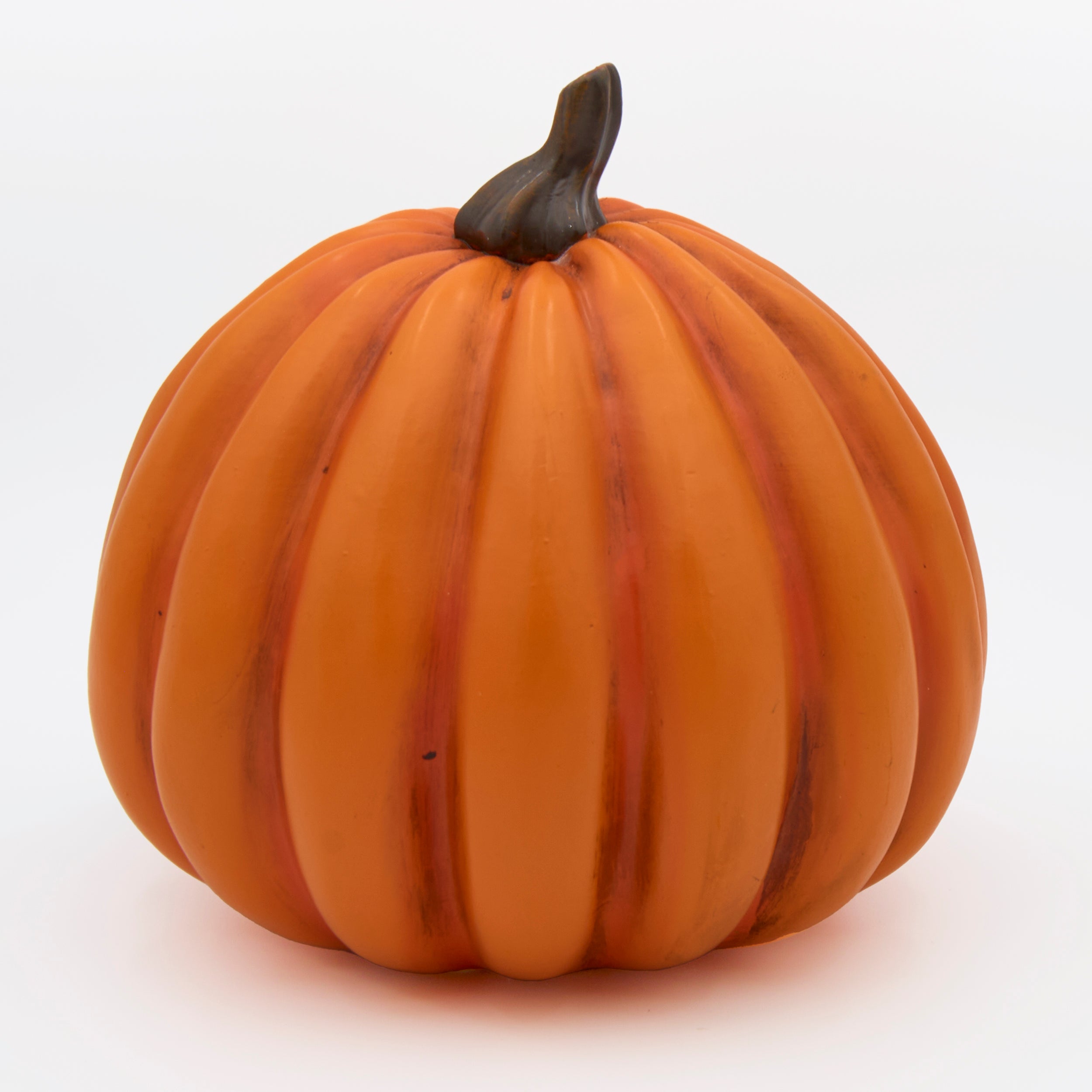 Lighted Pumpkin Face Eating Spider