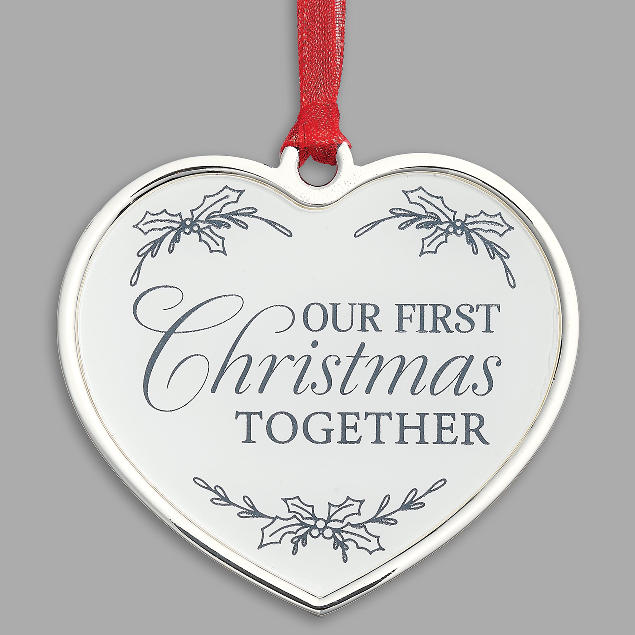 Our 1st Christmas Heart Ornament