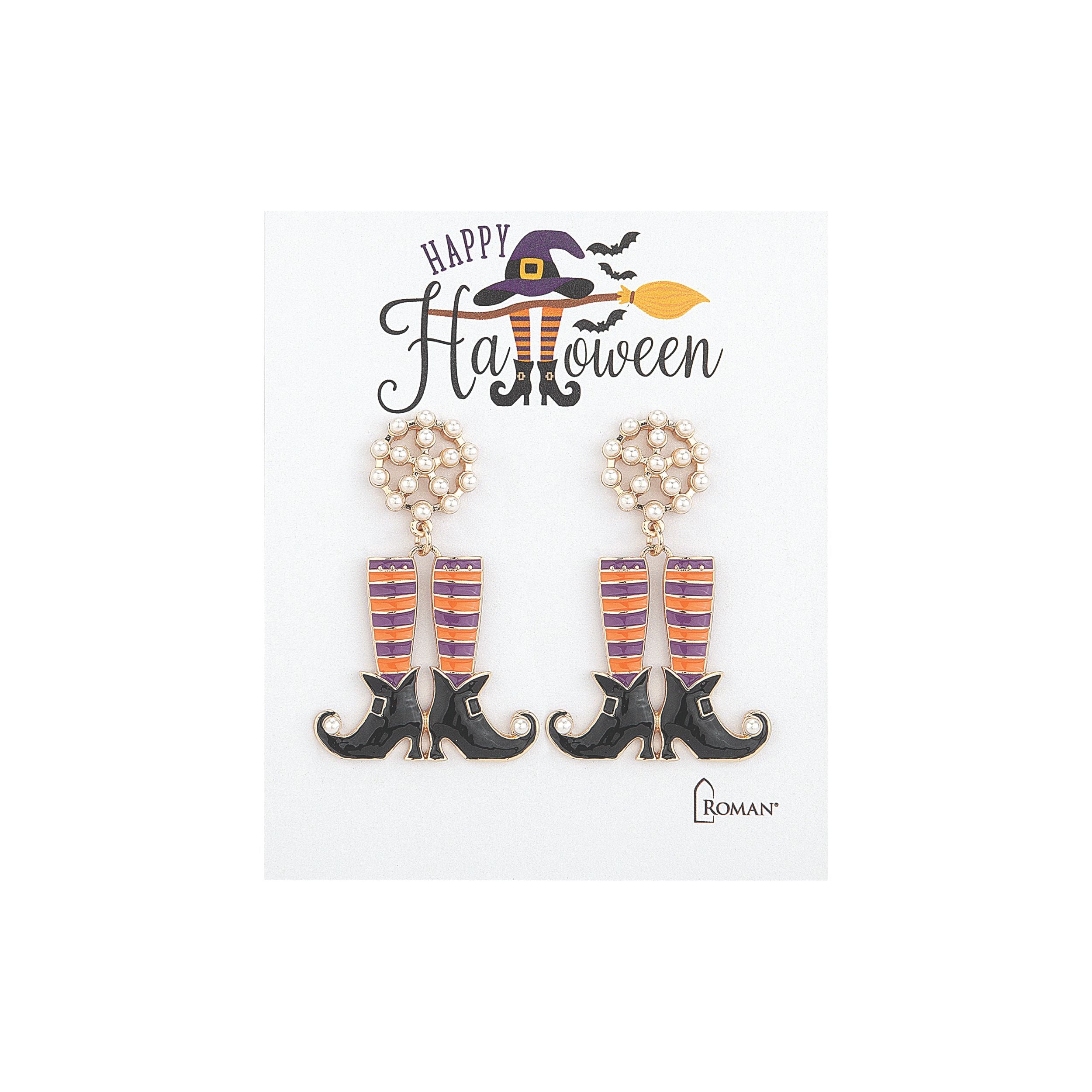 Witch's Boot Earrings